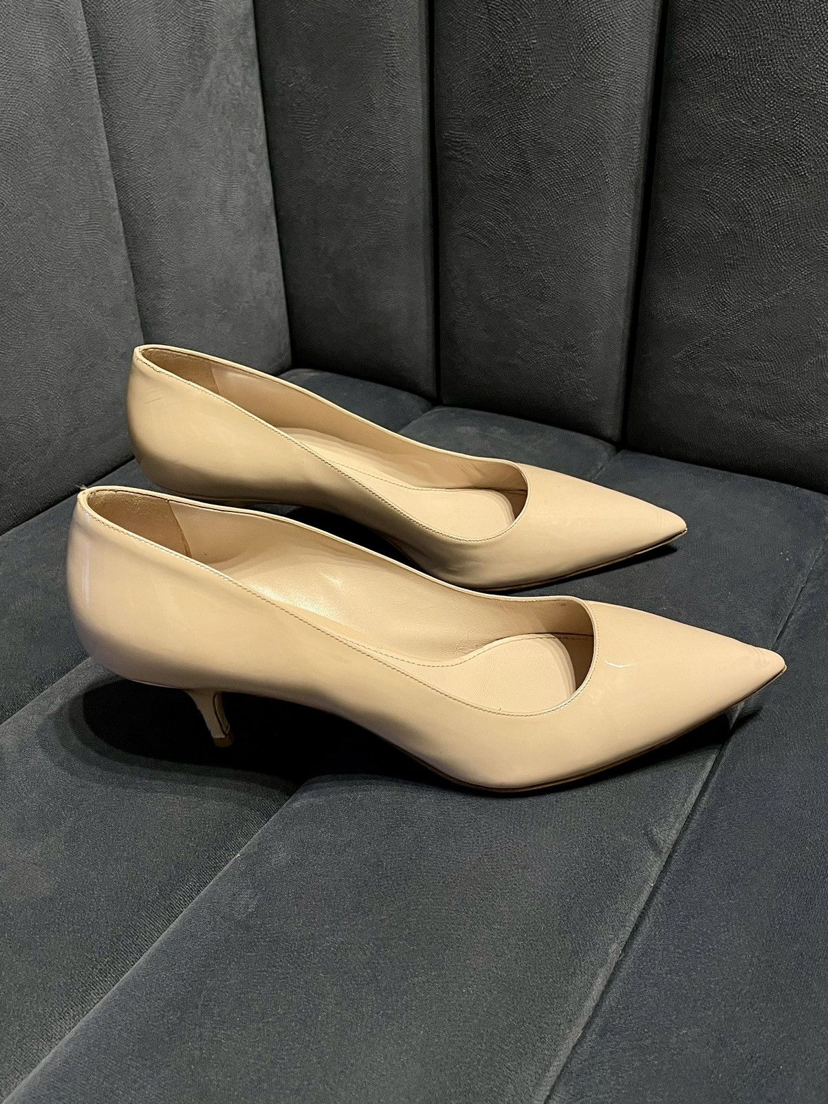 Miu Miu Miu Miu nude heels Size US 9.5 / IT 39.5 - 6 Thumbnail