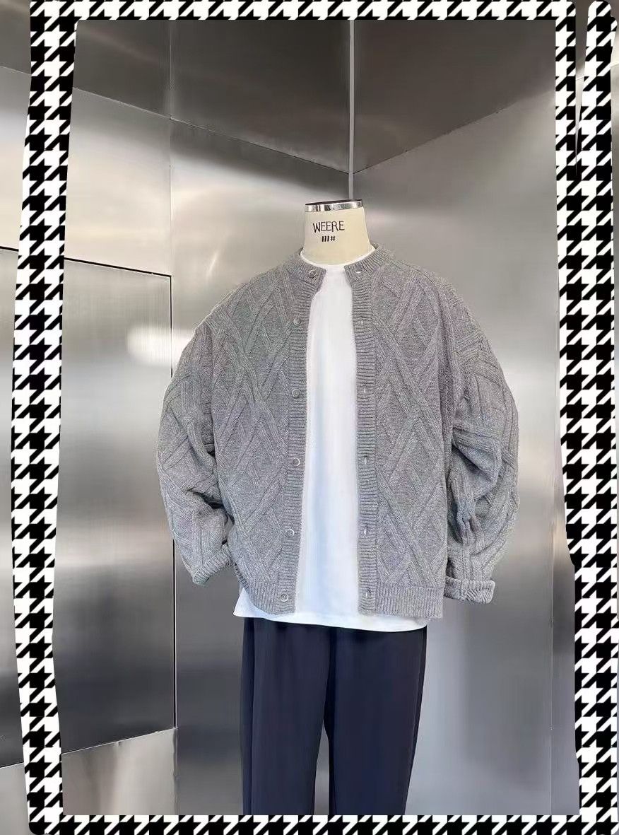 Vintage Streetwear loose-fitting casual cardigan sweater Size US M / EU 48-50 / 2 - 3 Thumbnail