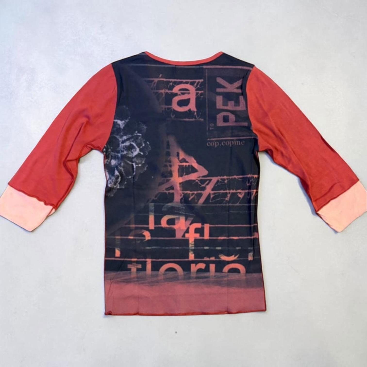 Other The Cop Copine Floria Barcode Meshtop Size ONE SIZE - 4 Thumbnail