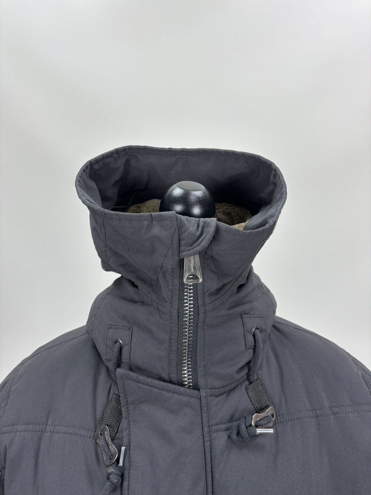 Schott Mens parka Schott NYC Size S Color Black Size US S / EU 44-46 / 1 - 4 Thumbnail