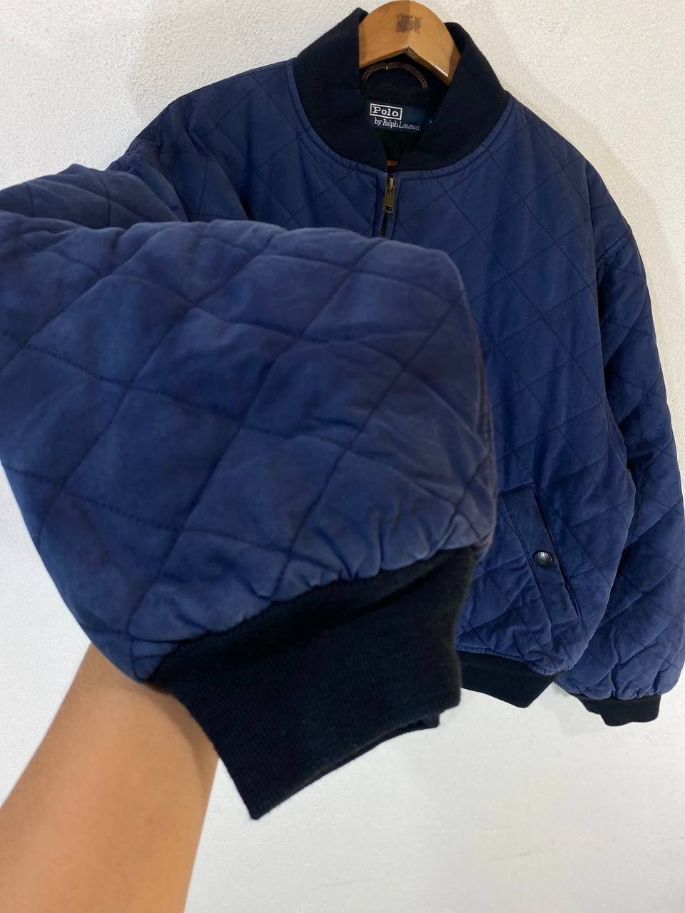 Polo Ralph Lauren × Vintage vintage polo ralph lauren quilted bomber jacket nice design Size US L / EU 52-54 / 3 - 8 Thumbnail