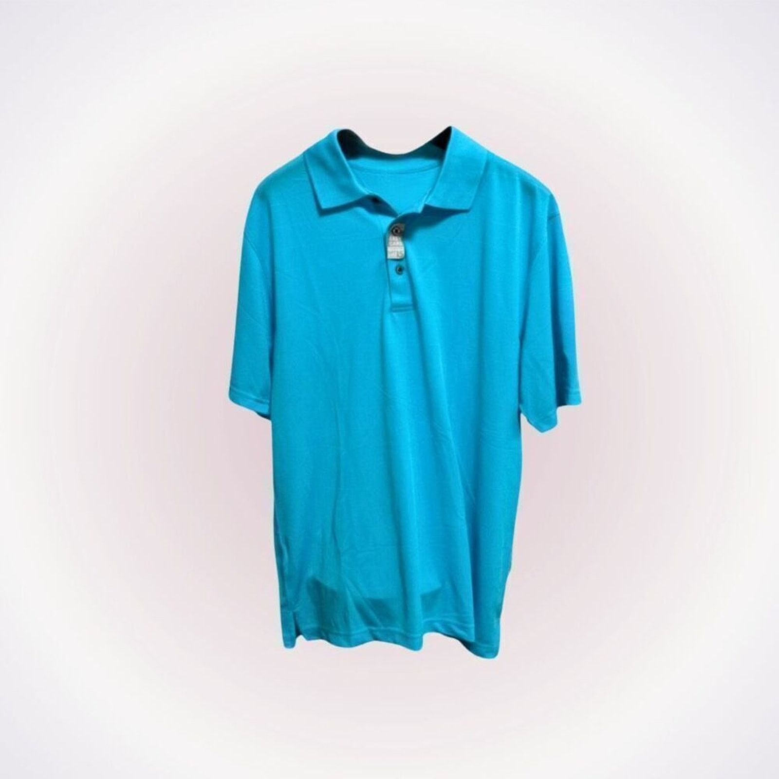 PGA Tour PGA Tour Easy Care Bright Blue Golf Polo | Sz L, NWT Size US L / EU 52-54 / 3 - 1 Thumbnail