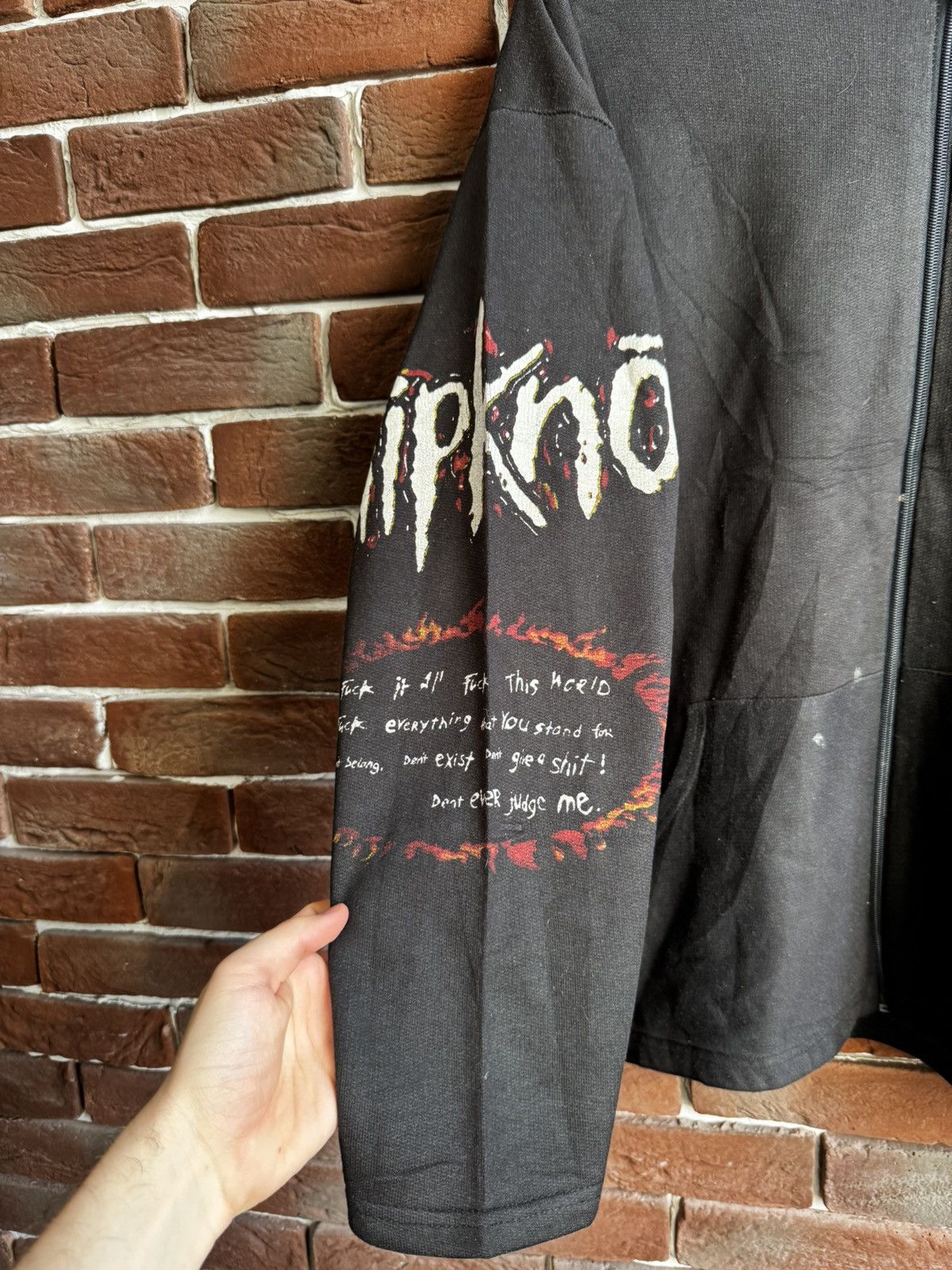 Band Tees Rare Vintage 90s Slipknot Numetal Band Tee Hoodie CLarge Size US XL / EU 56 / 4 - 8 Thumbnail