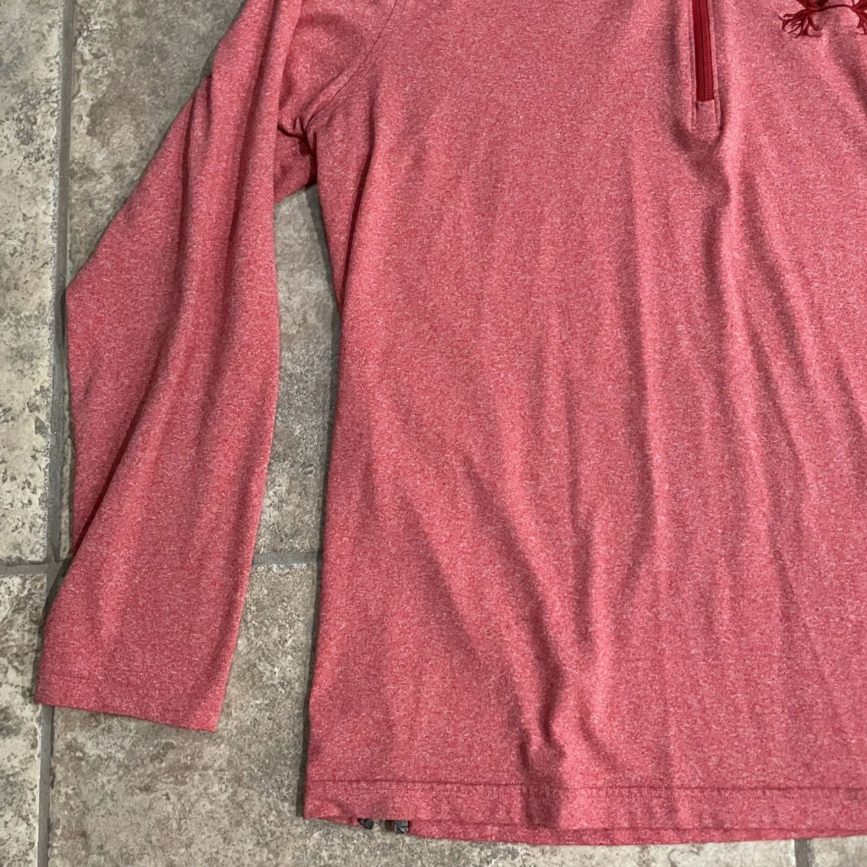 Under Armour Under Armour HeatGear Red Pullover Half Zip Activewear Mens XL Size US XL / EU 56 / 4 - 3 Thumbnail