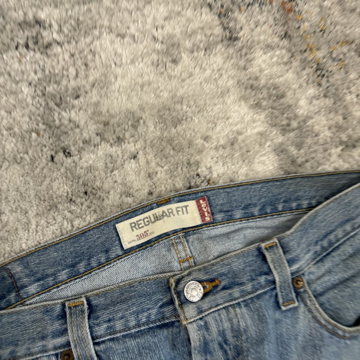 JNCO × Levi's × Vintage Vintage Y2K Levi’s 505 mud wash baggy skater shorts Size US 36 / EU 52 - 4 Thumbnail