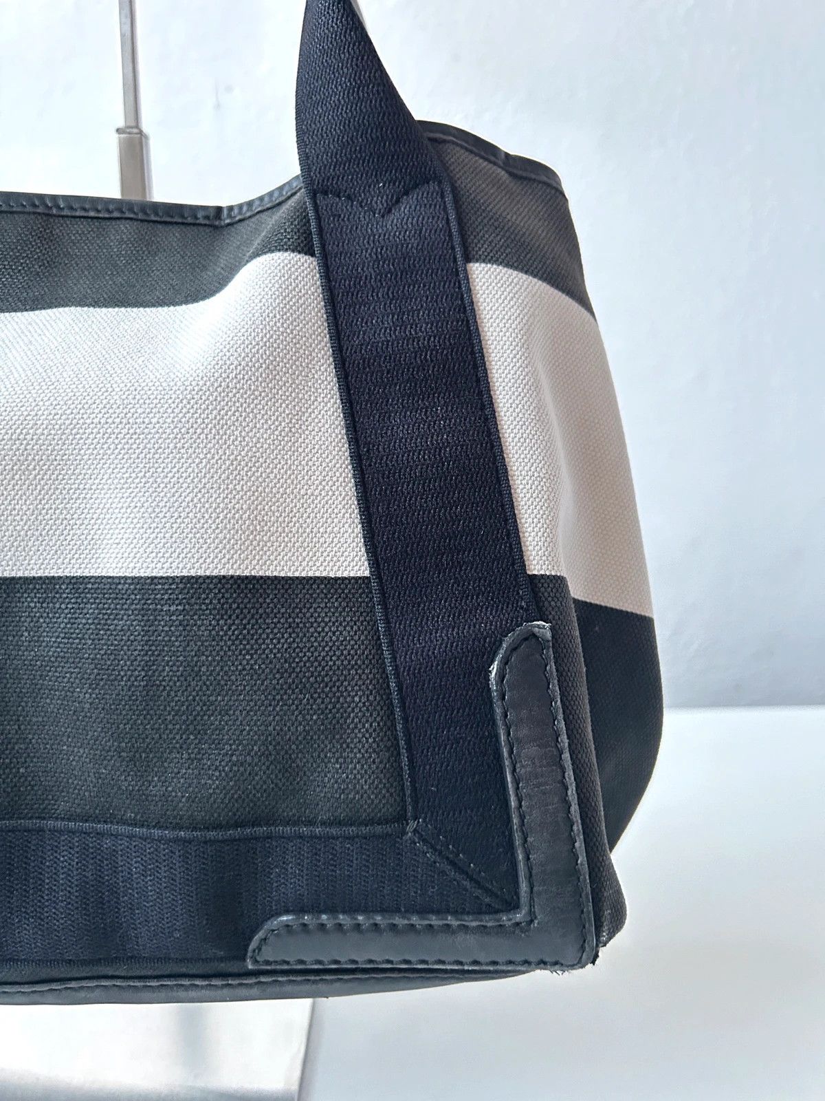Balenciaga Balenciaga navy cabas logo tote bag small Size ONE SIZE - 13 Thumbnail