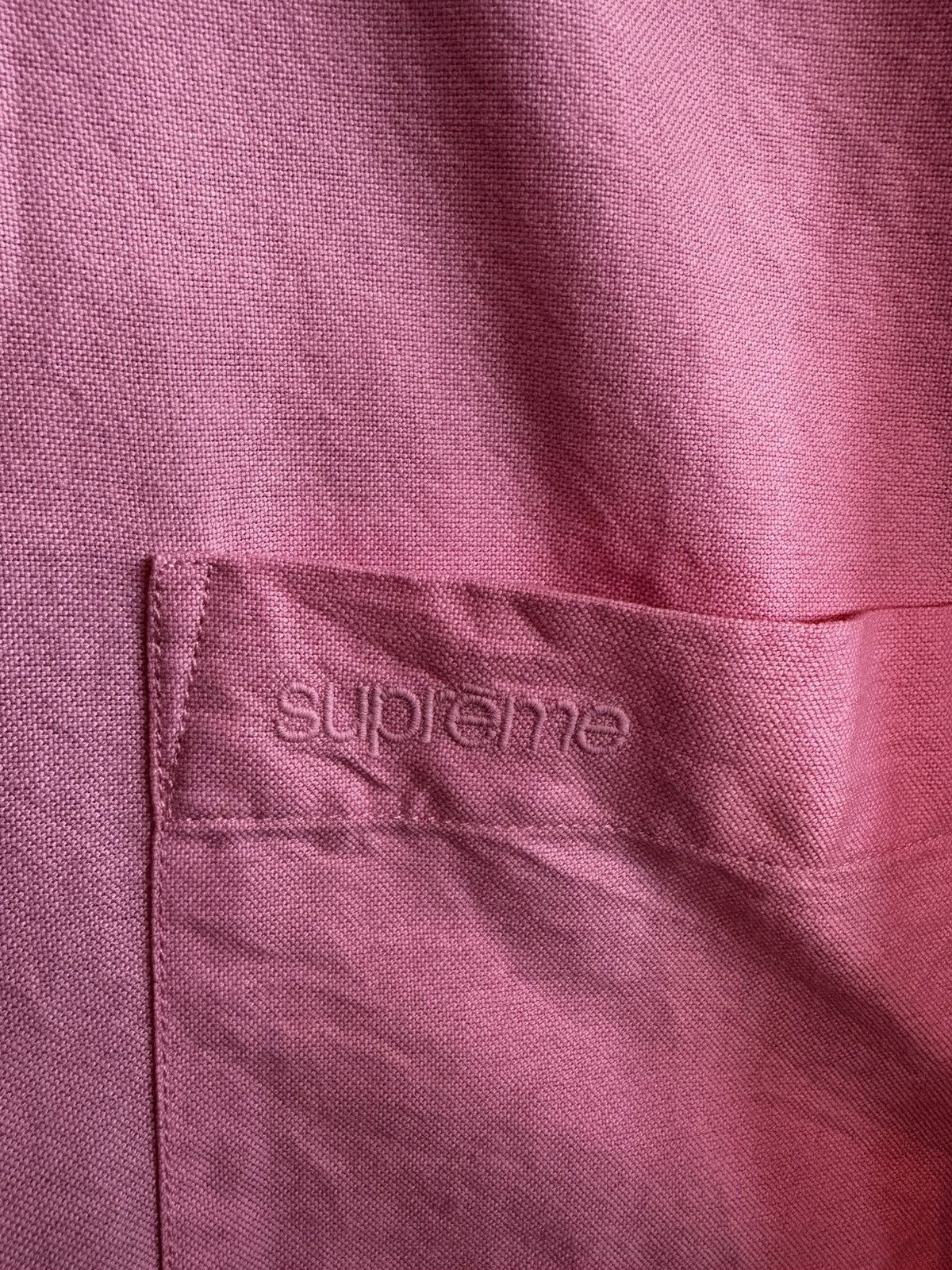 Supreme Supreme Loose Fit S/S Oxford Shirt pink Size US XL / EU 56 / 4 - 6 Thumbnail