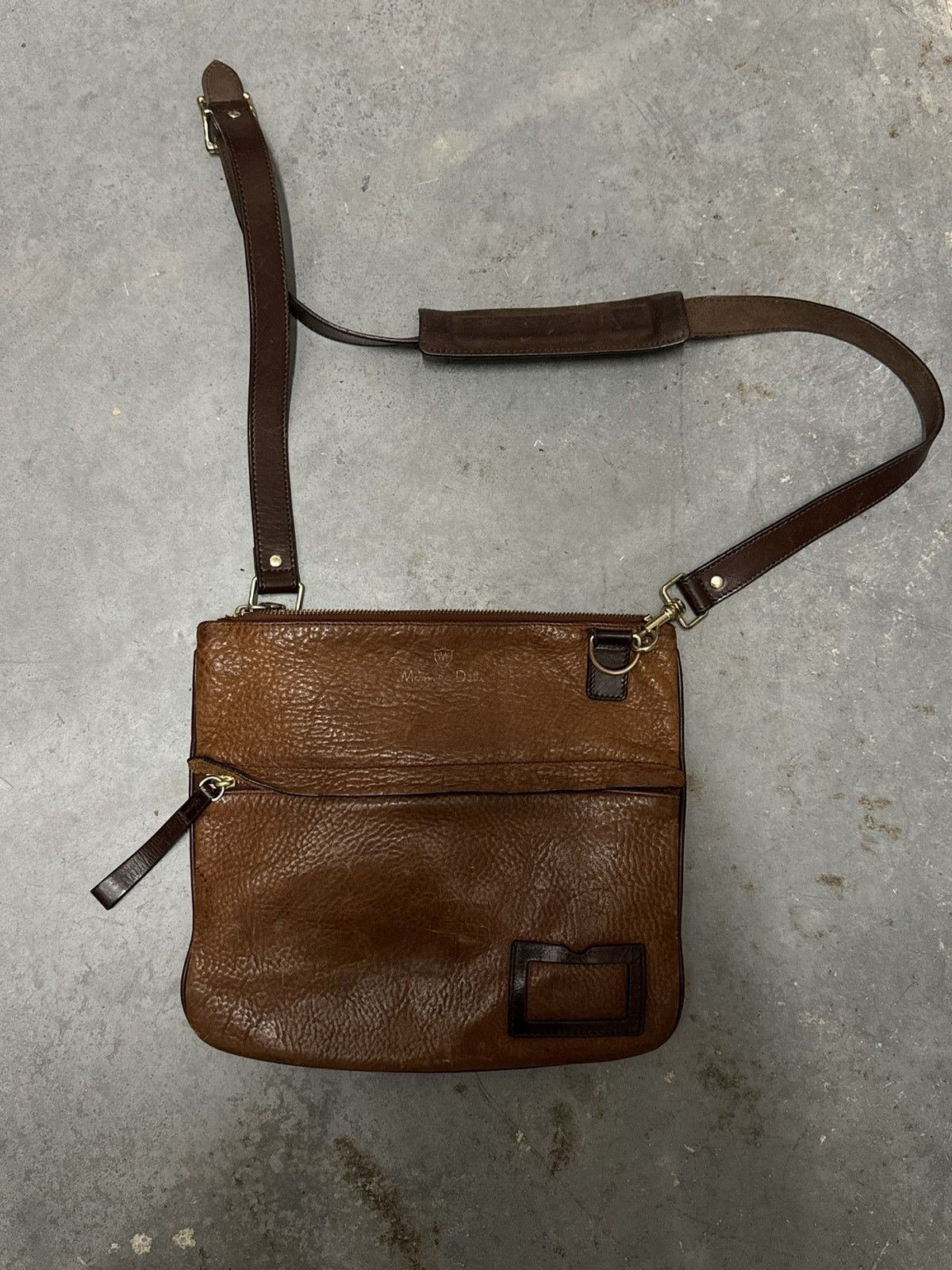 Massimo Dutti Massimo Dutti vintage leather bag real leather rare 90s 00s Size ONE SIZE - 2 Thumbnail