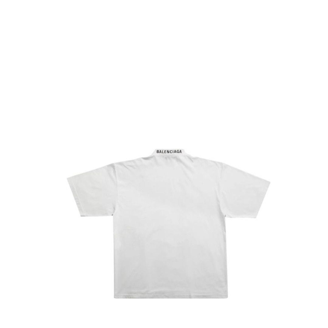Balenciaga o1mt1gz0225 I Love T-Shirt Large Fit in White Size S / US 4 / IT 40 - 2 Thumbnail