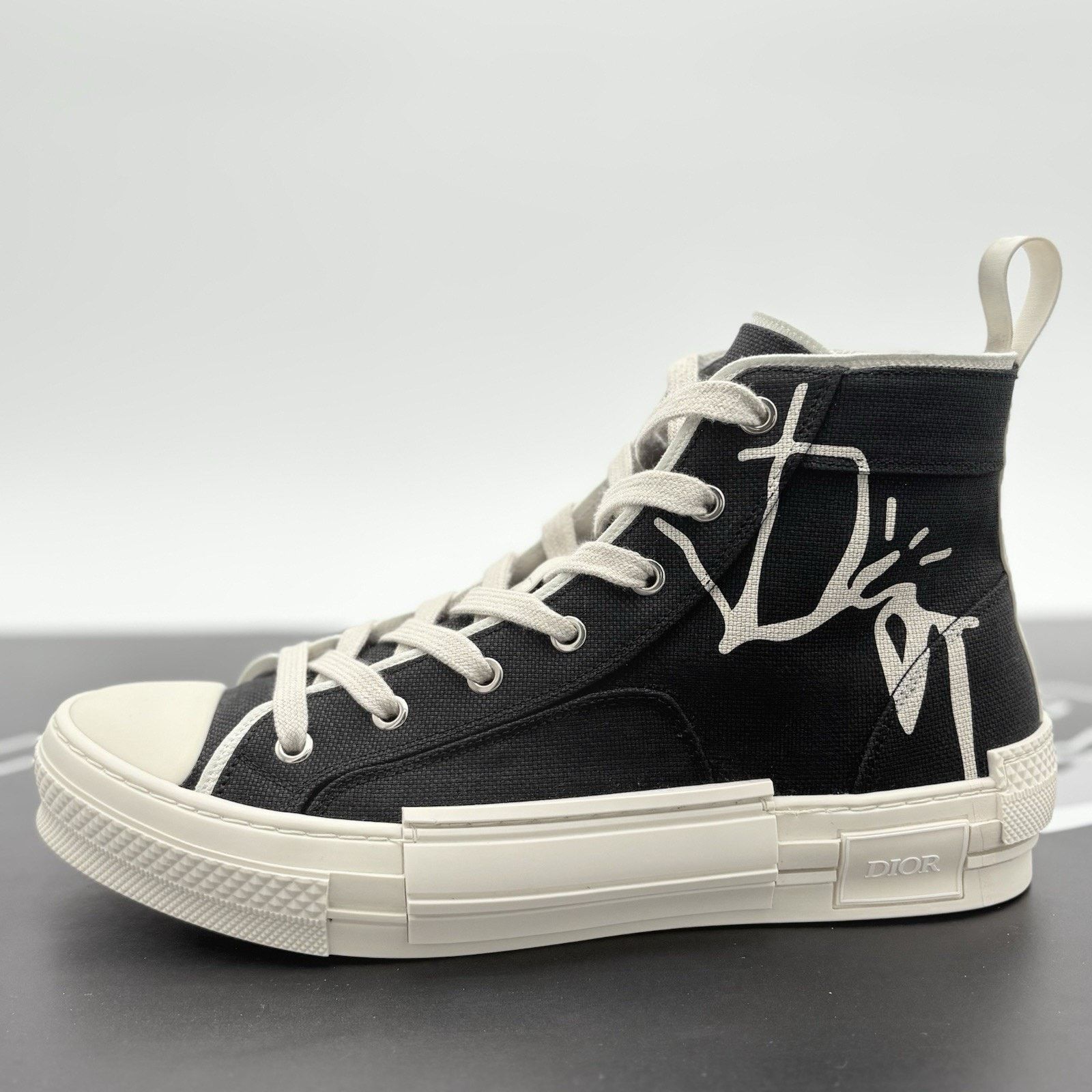 Dior Dior B23 X Cactus Jack High Canvas ' Black ' | SUPER CLEAN! Size US 8 / EU 41 - 8 Thumbnail
