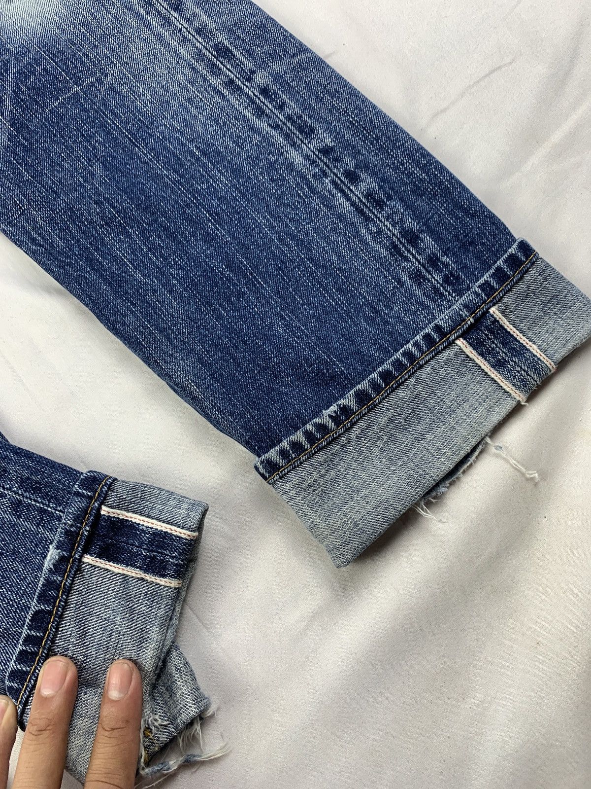 Eternal ETERNAL by Bitchu Kurashiku Japan Baker Slevedge Denim Pants Size US 28 / EU 44 - 3 Thumbnail