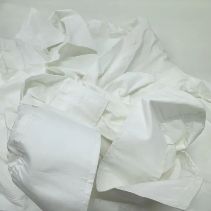 Alexander Wang Alexander Wang White Button-Up Long Sleeve Shirt - Size L / US 10 / IT 46 - 9 Thumbnail