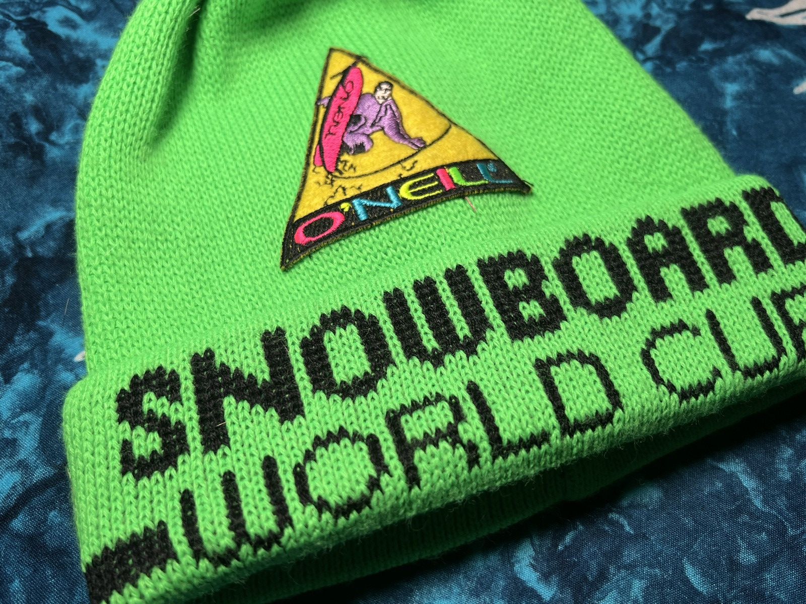 O'Neill 🔥Vintage Y2K 80s Oneill Snowboard Hat Winter Streetwear Size ONE SIZE - 6 Thumbnail