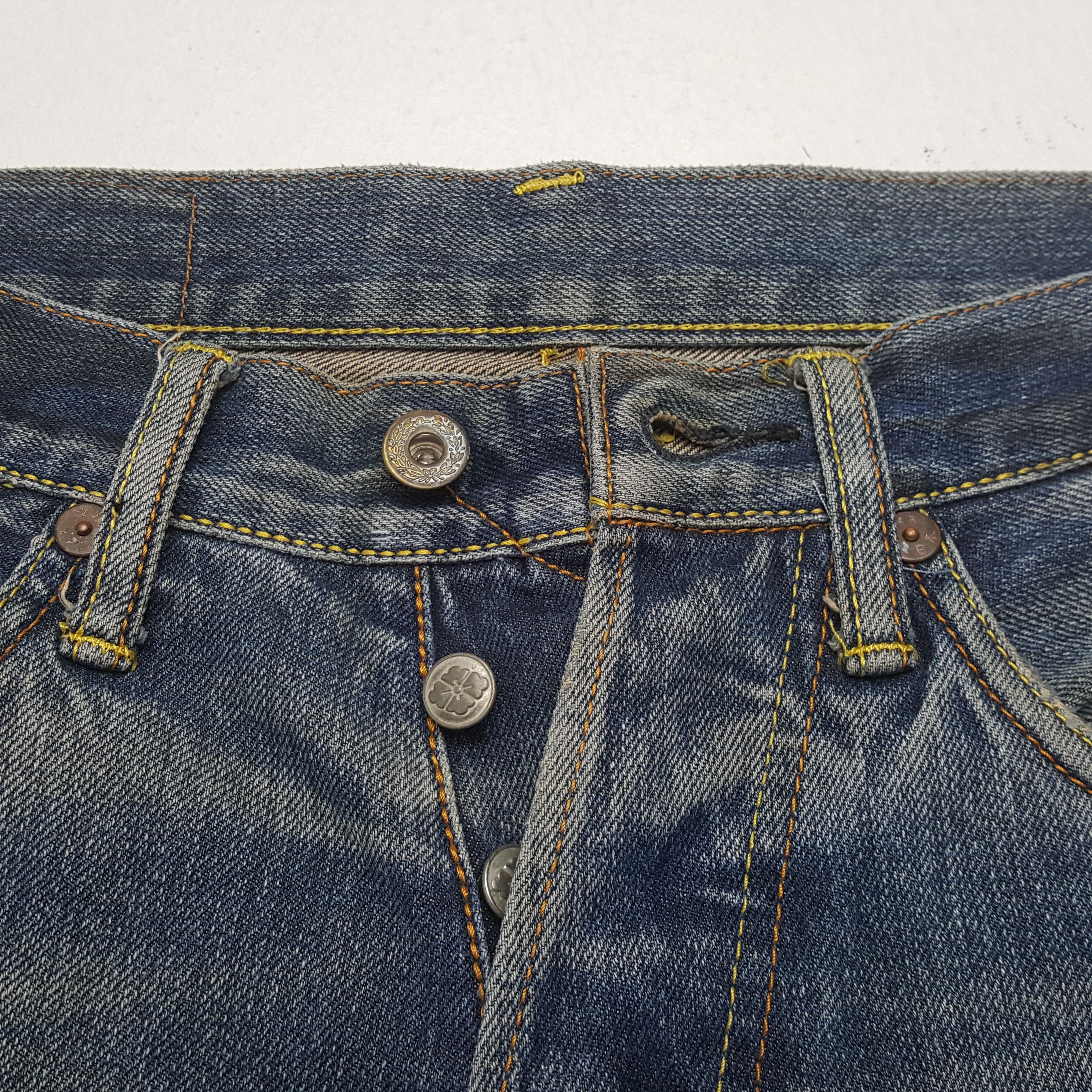 Evisu Vintage Evisu Japanese Brand Daicock Custom Jeans C318N7 Size US 28 / EU 44 - 7 Thumbnail