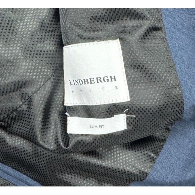 Lindbergh Lindbergh White Men's 2 Piece Slim Fit Suit Size 36R - 4 Thumbnail