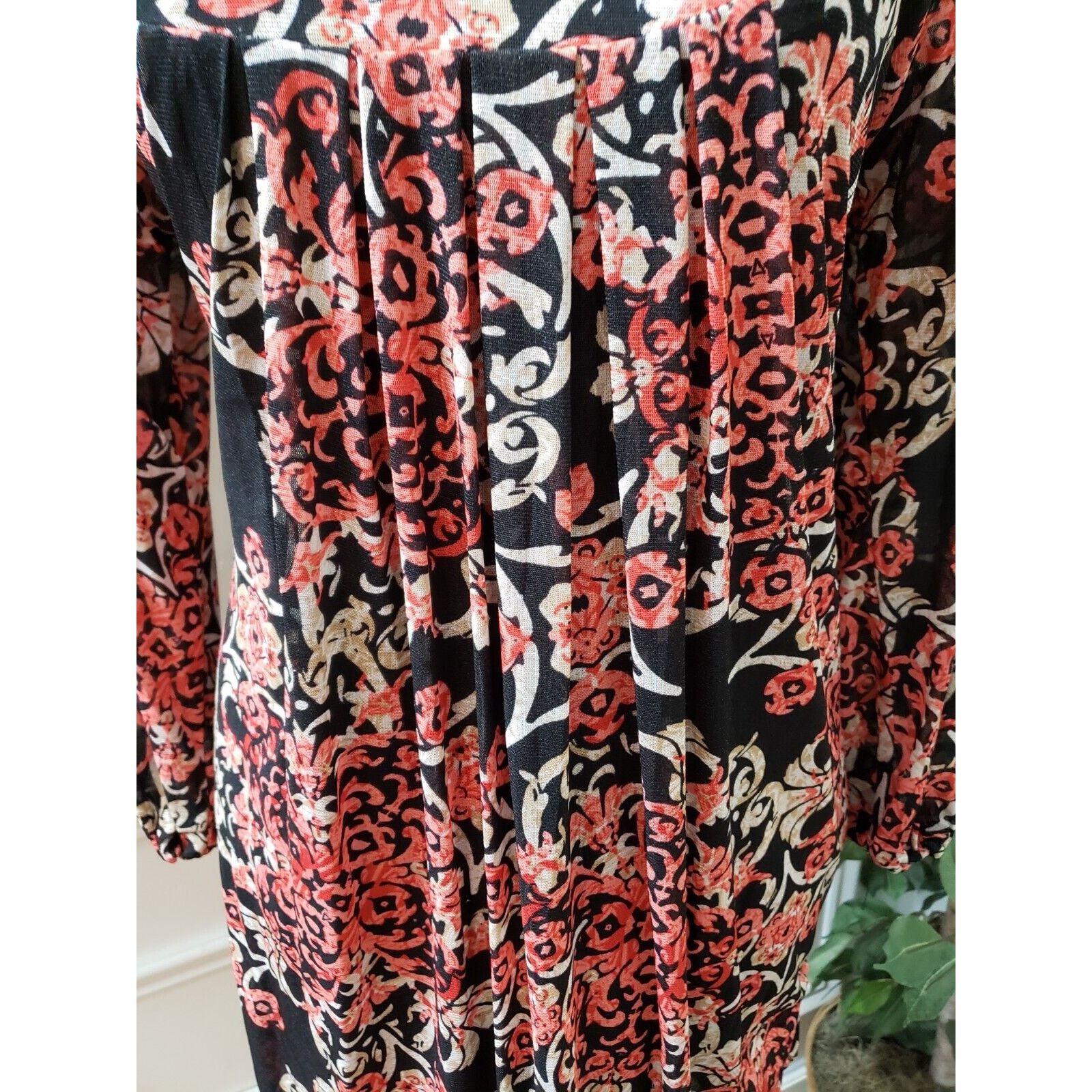 Other Womens Polyester Long Sleeve Knee Length Dress Size Medium Size M / US 6-8 / IT 42-44 - 3 Thumbnail