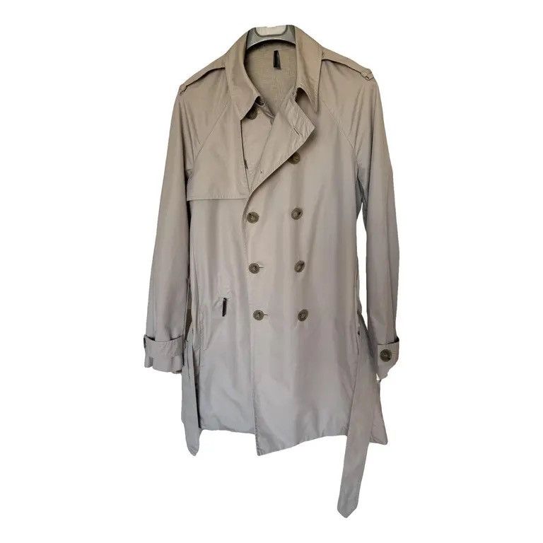 Dior Kris van assche era double breasted trench coat Size US M / EU 48-50 / 2 - 1 Thumbnail