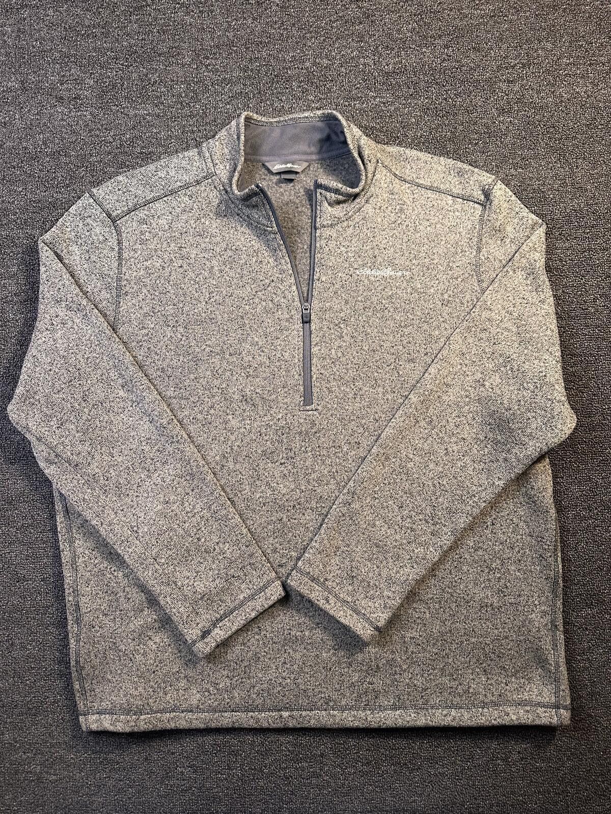 Eddie Bauer Eddie Bauer XXL Heathered 1/4 Zip Pullover Fleece Sweatshrt Size US M / EU 48-50 / 2 - 1 Thumbnail