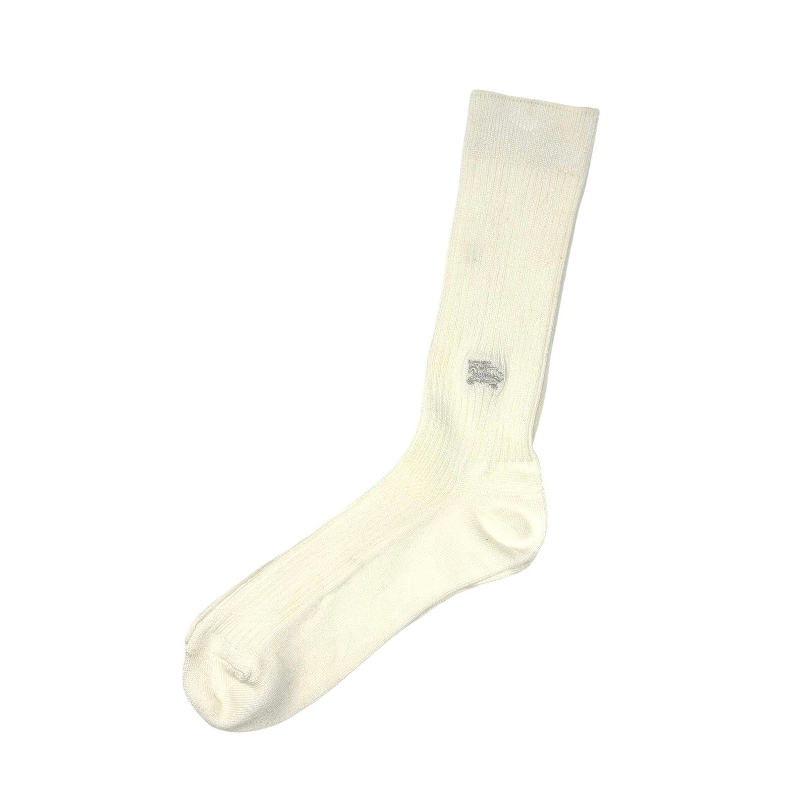 Burberry Burberry Cream Dress Socks Size ONE SIZE - 2 Thumbnail
