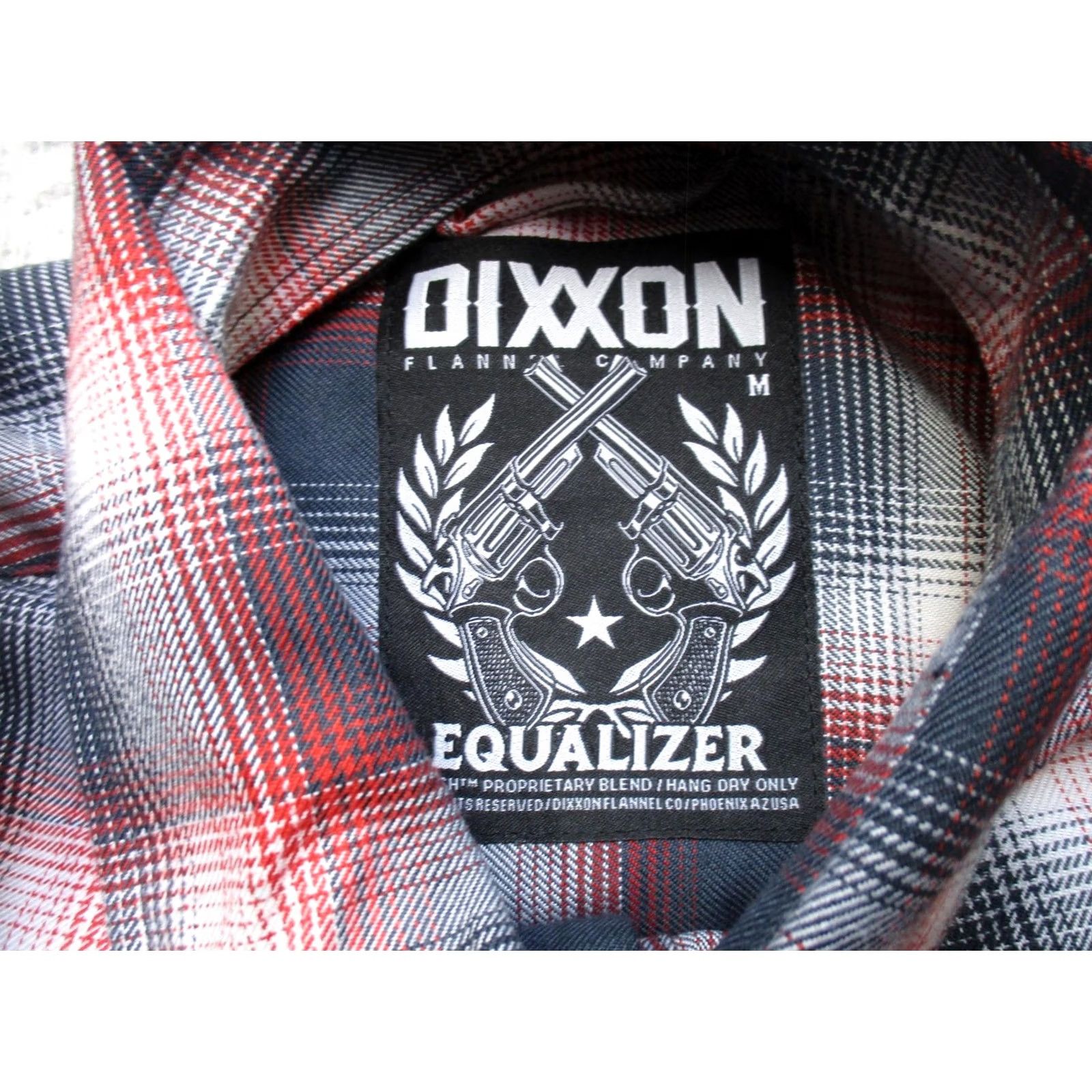 Vintage Dixxon Flannel Company Shirt Mens Medium Red Black Plaid Equalizer LS Button Size US M / EU 48-50 / 2 - 3 Thumbnail