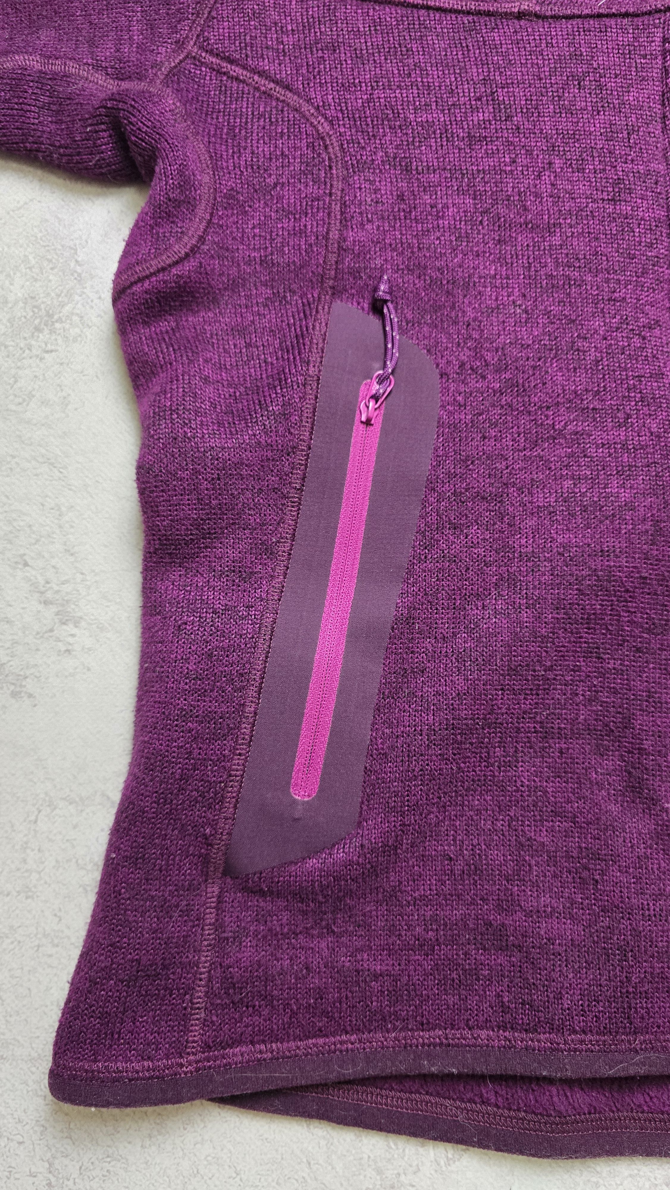 Arc'teryx Arc'teryx Covert Full Zip Knit Fleece Purple Jacket Size M / US 6-8 / IT 42-44 - 7 Thumbnail