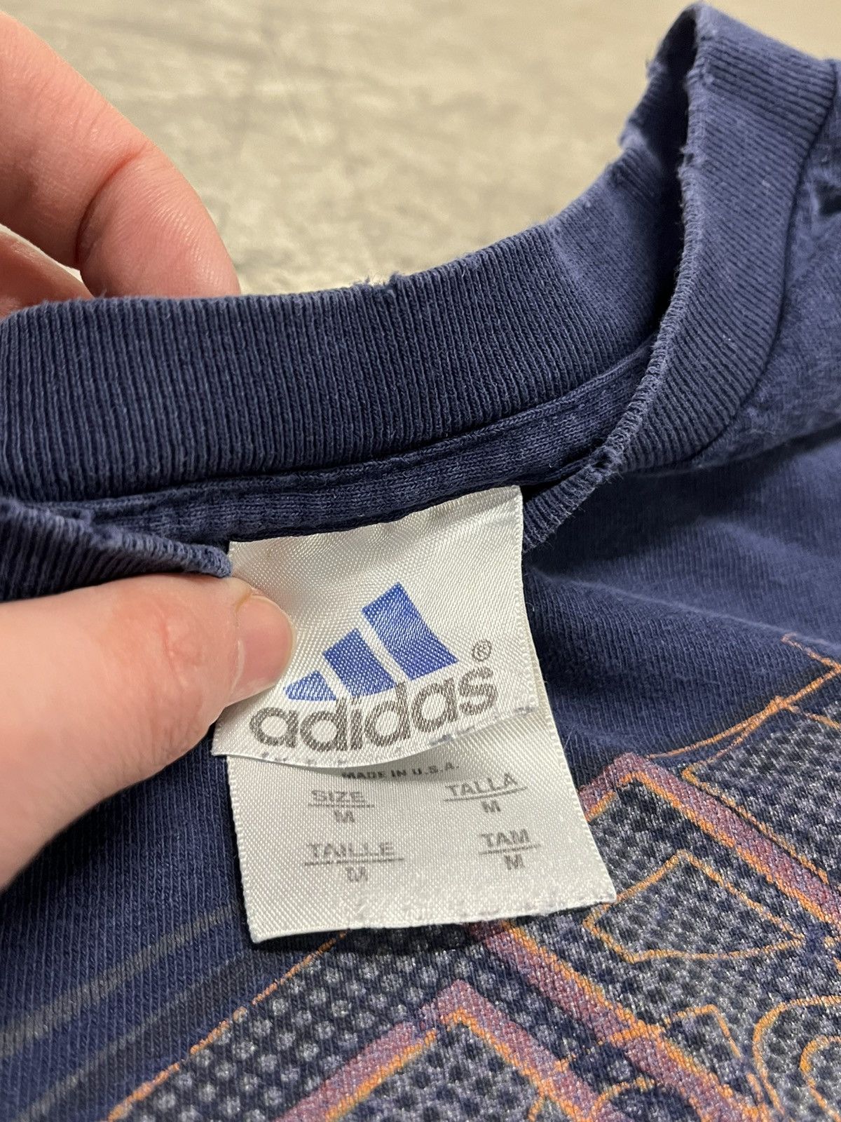 Adidas × Vintage Adidas vintage 90s tee shirt sporty hype rare skater y2k Size US M / EU 48-50 / 2 - 7 Thumbnail