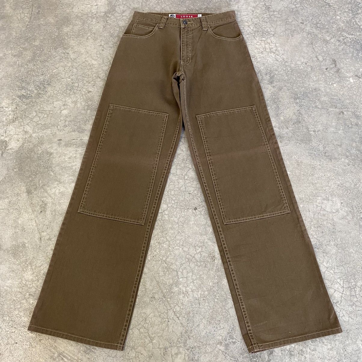 Levi's VTG 1998 Levis Silvertab “Irregular” Double Knee Loose Jeans Size US 30 / EU 46 - 3 Thumbnail