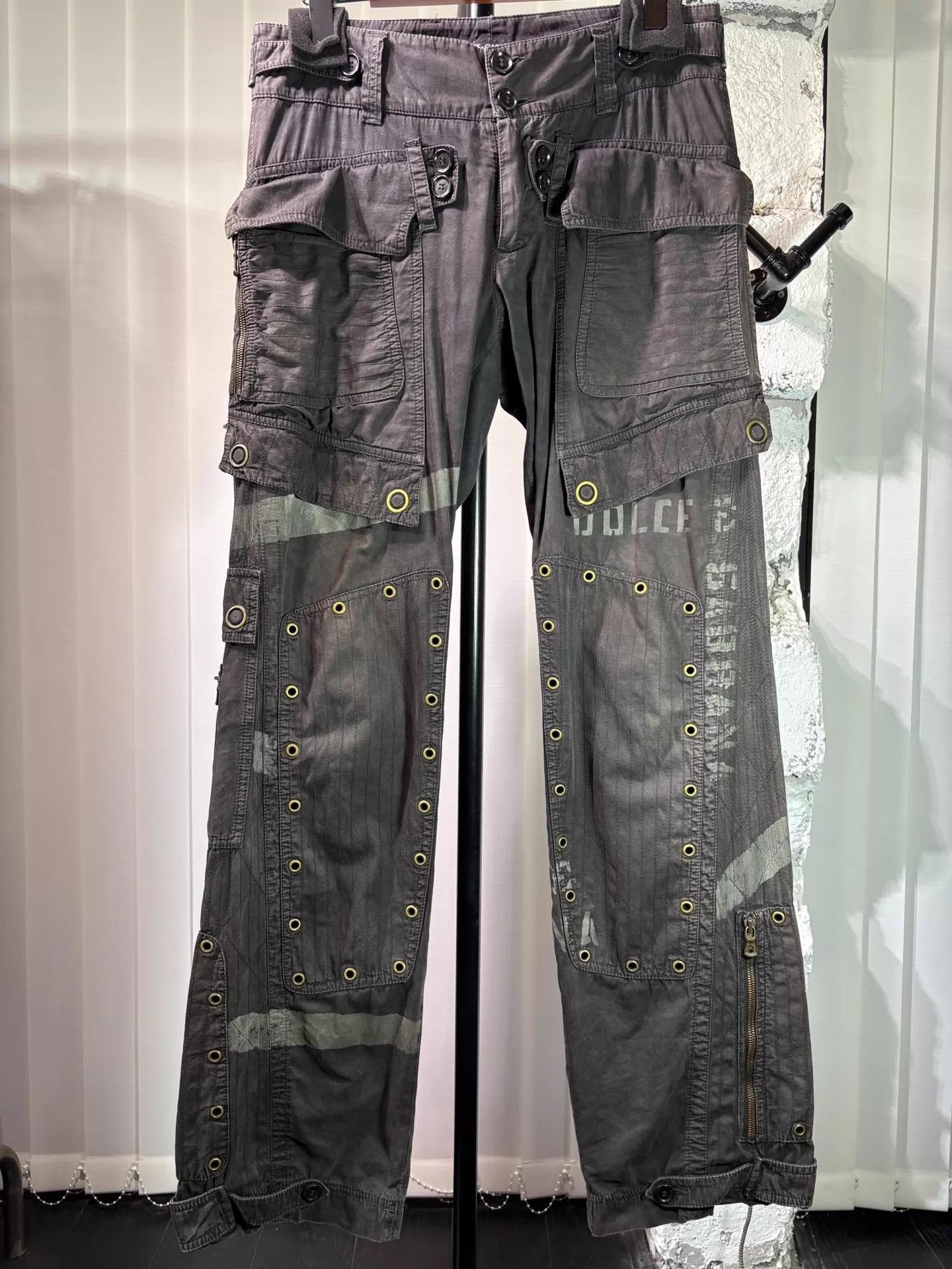 Dolce & Gabbana Dolce&Gabbana 04ss Tie-up Cargo Pants 44 Size US 28 / EU 44 - 1 Thumbnail