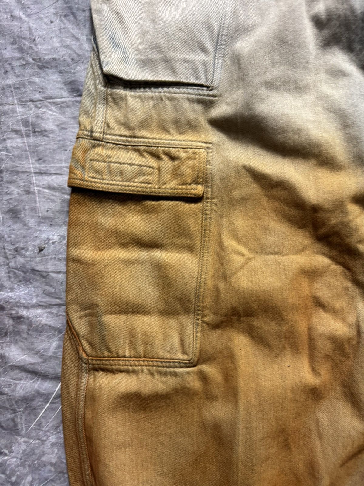Rick Owens Rick Owens Drkshdw Double Cargo Belas in Sky Orange Degrade Size US 34 / EU 50 - 5 Thumbnail