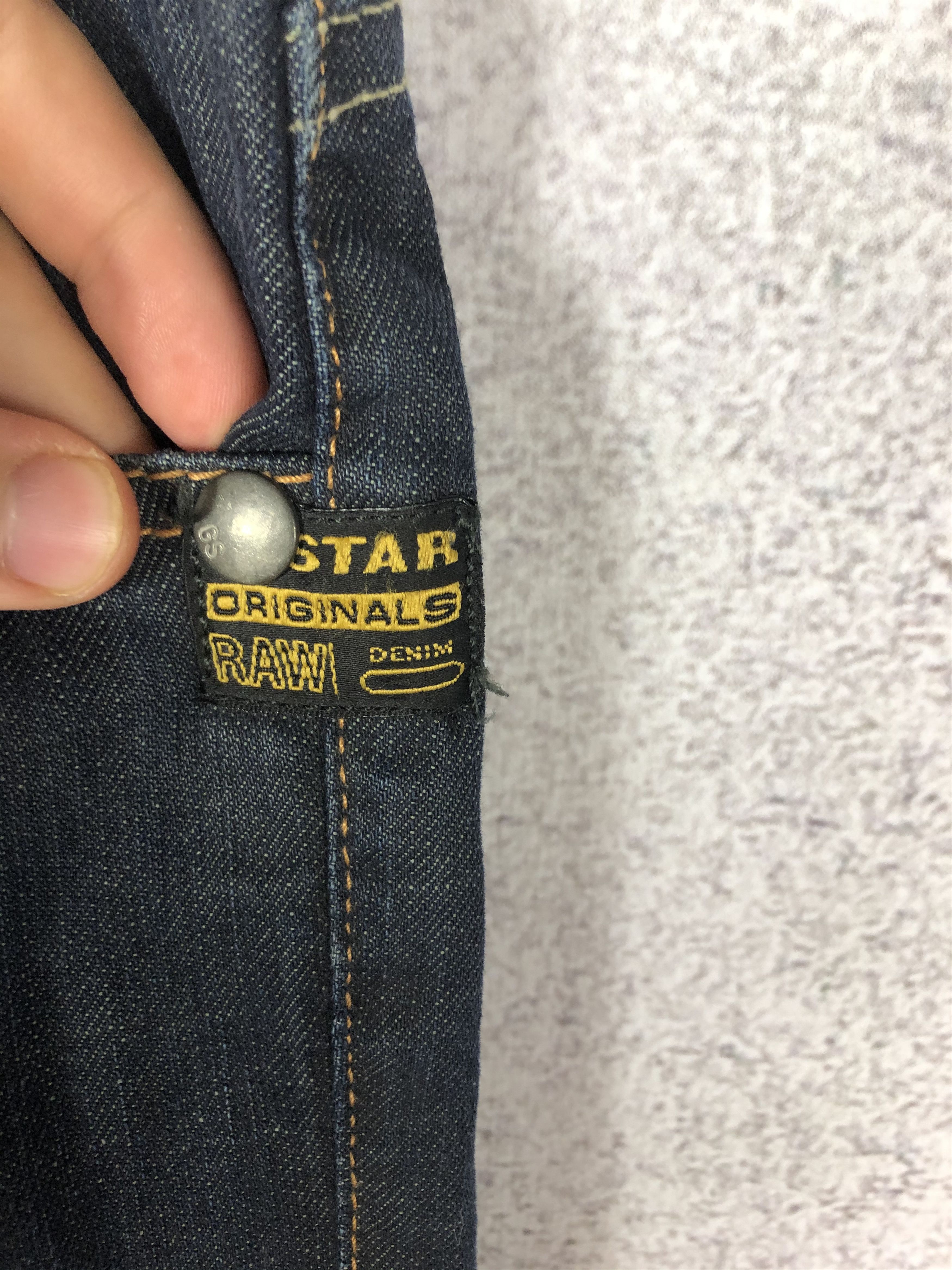 G-Star Vintage G-Star Raw Core Jeans Denim Pants Size US 33 - 6 Thumbnail