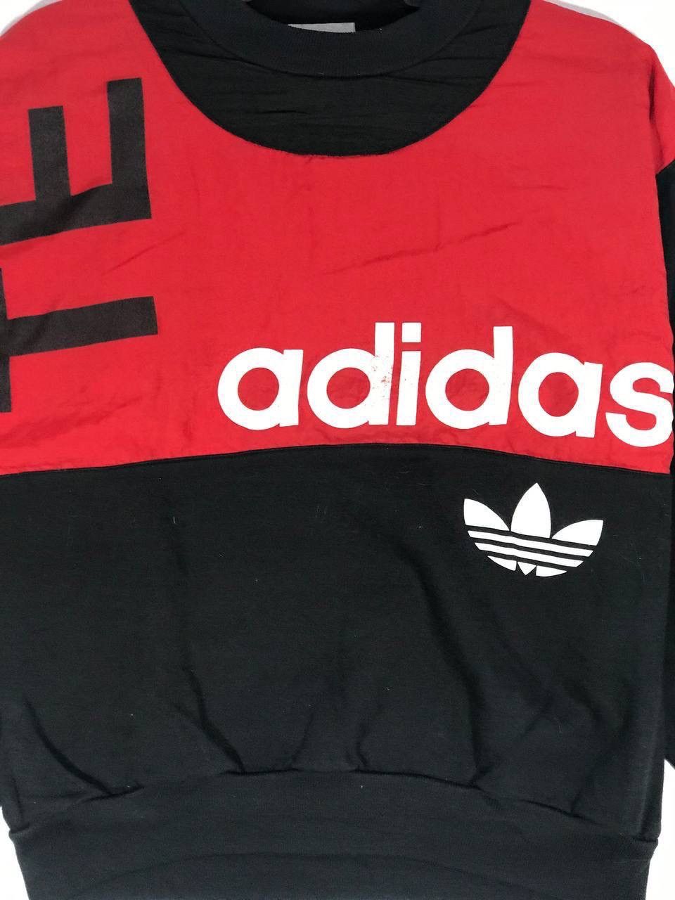Adidas × Vintage vintage adidas trefoil two colour big logo hiphop style Size US M / EU 48-50 / 2 - 4 Thumbnail