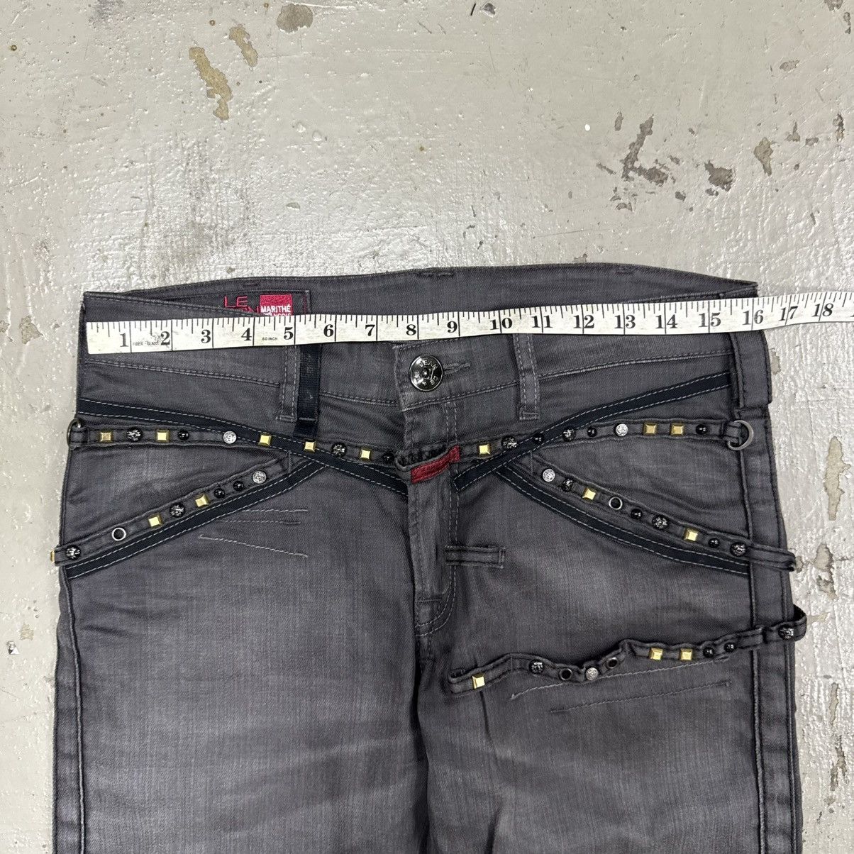 Marithe + Francois Girbaud Marithe Francois Girbaud Waxed Studded Punk Riot Pants Size US 32 / EU 48 - 7 Thumbnail