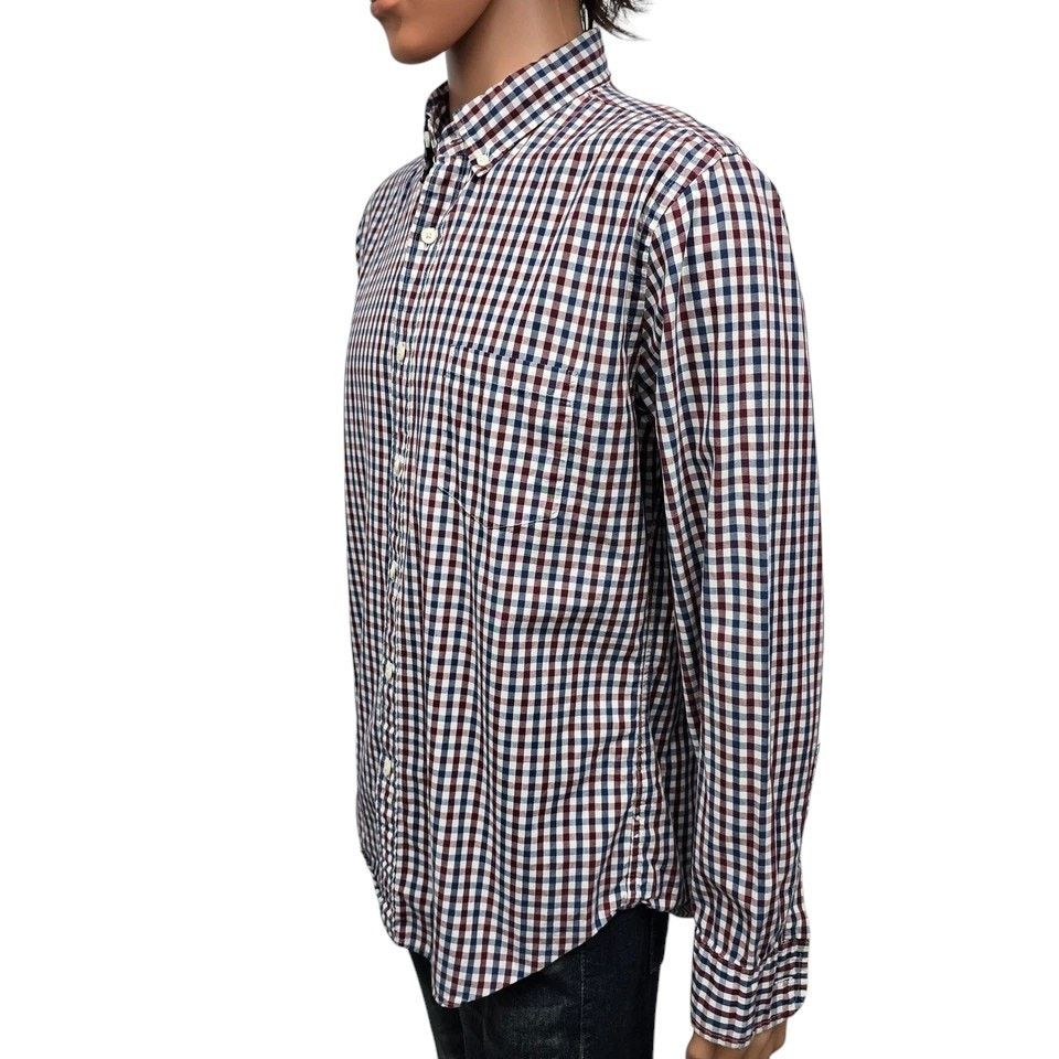J.Crew J. Crew Shirt Men L Gingham Check Long Sleeve Button Down Size US L / EU 52-54 / 3 - 6 Thumbnail