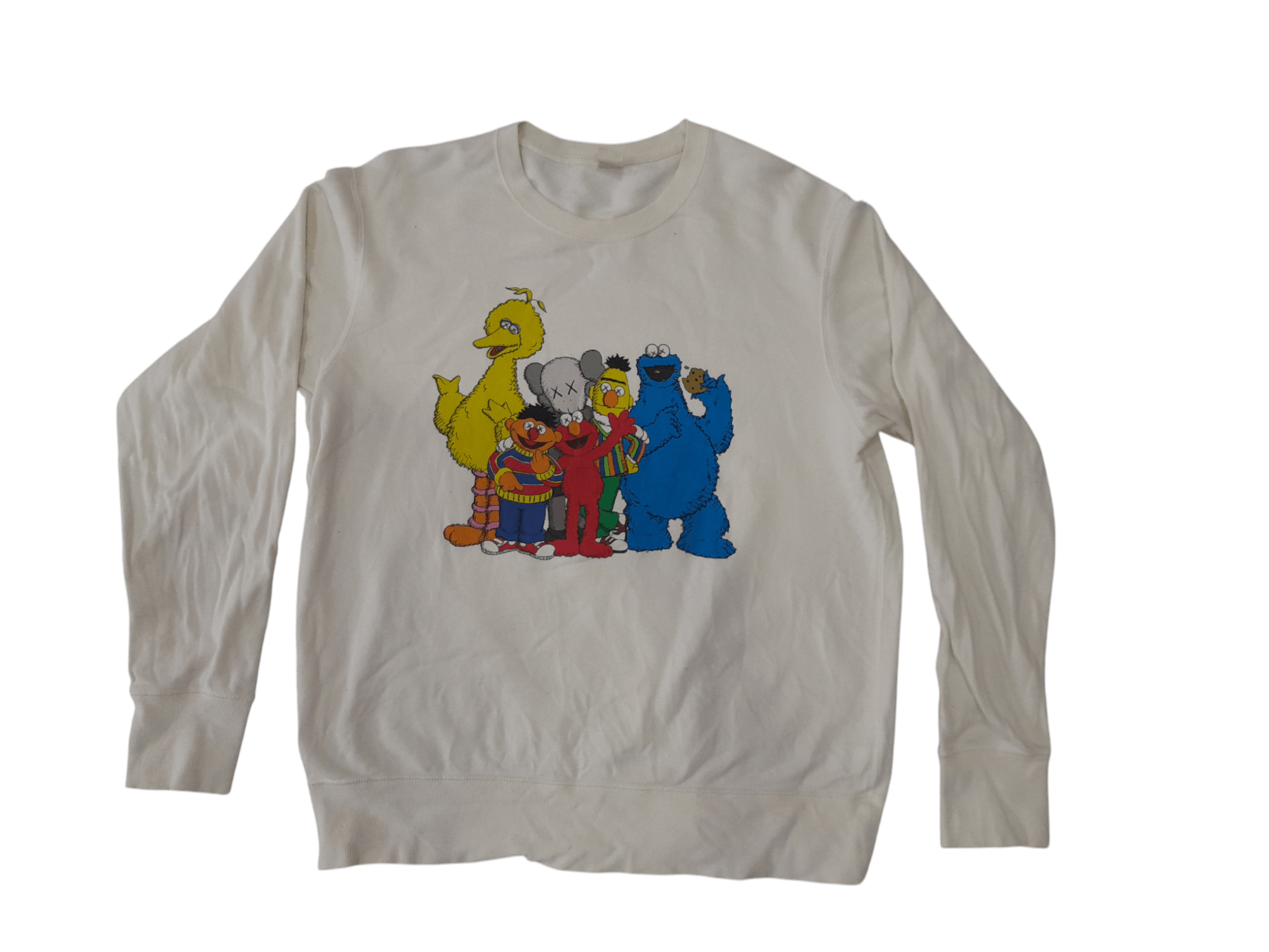 Kaws KAWS x Sesame Streets Brian Donnelly Sweatshirt (F403) Size US L / EU 52-54 / 3 - 1 Thumbnail