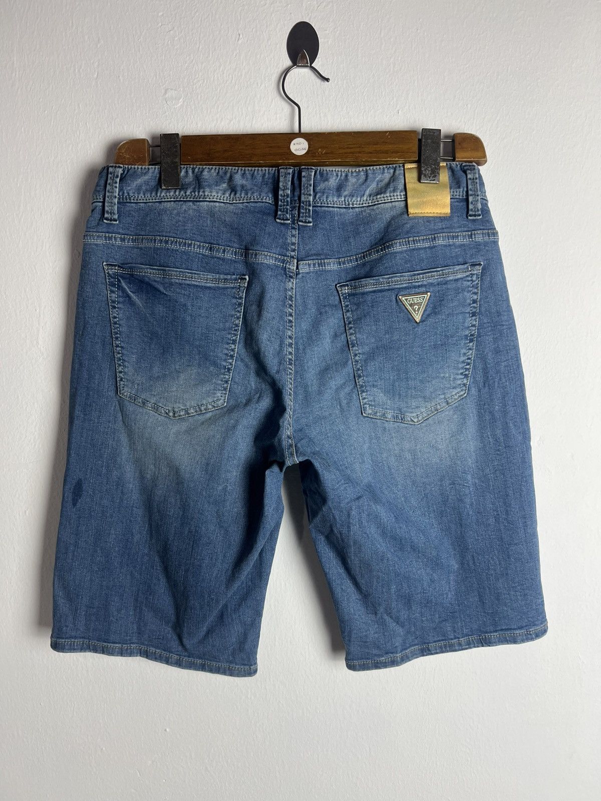 Guess Guess Denim Distressed Jorts Shorts Size US 33 - 2 Thumbnail