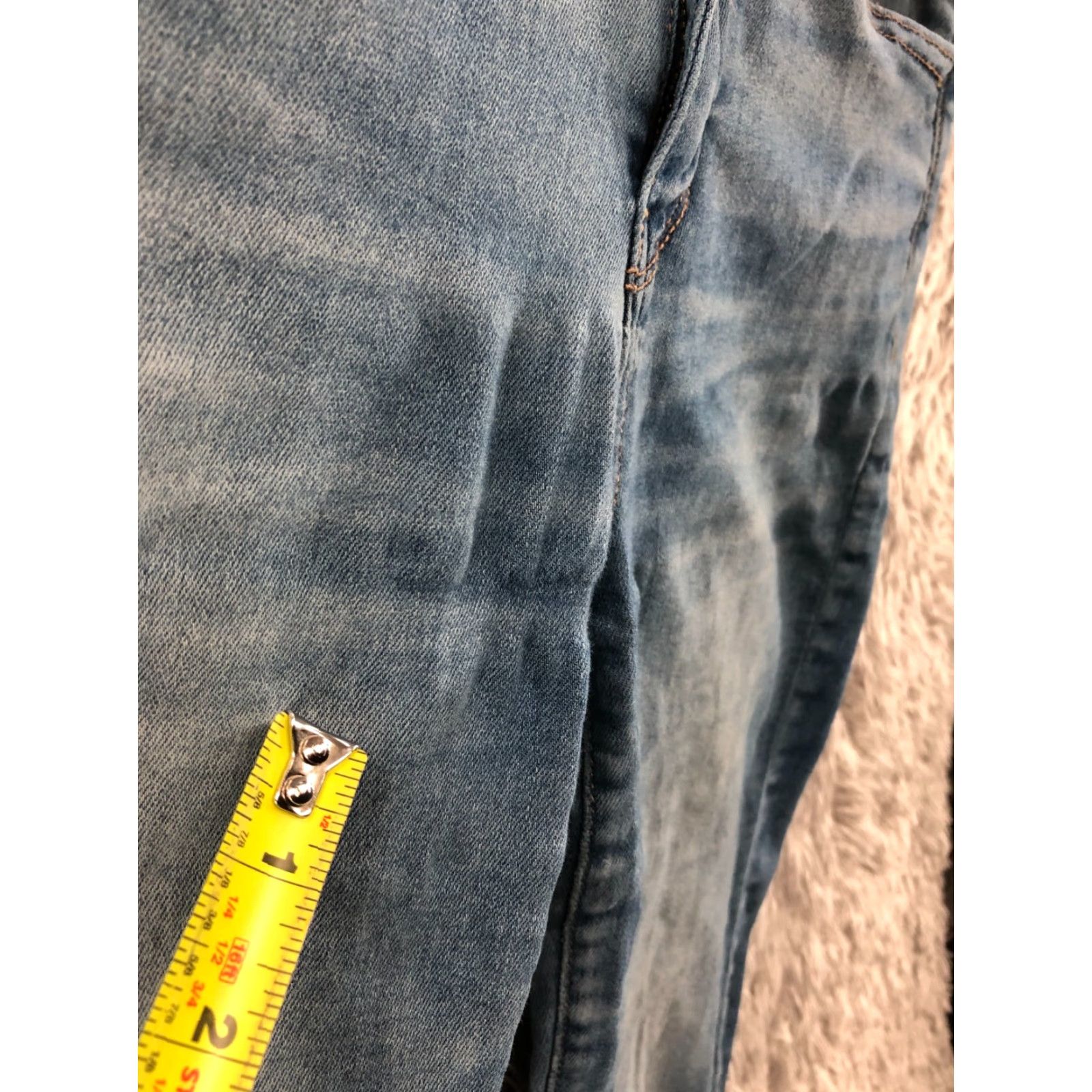 American Eagle Outfitters American Eagle Outfitters Skinny Jeans Size 4 Short Womens Medium Wash Blue Flaw Size 27" / US 4 / IT 40 - 5 Thumbnail