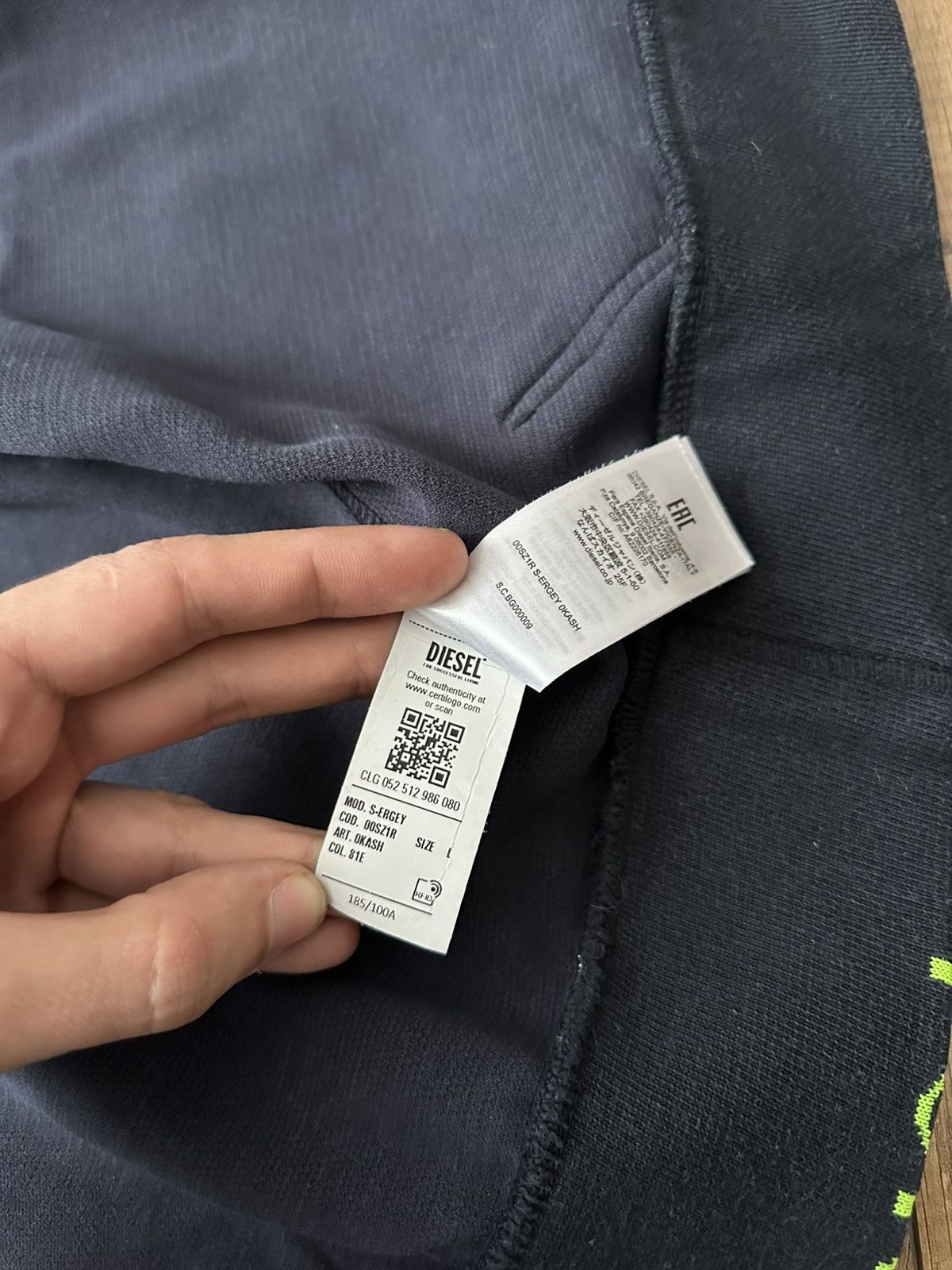 Diesel Diesel Suit Zip Hoodie and Sweatpants Joggers Size US L / EU 52-54 / 3 - 15 Thumbnail