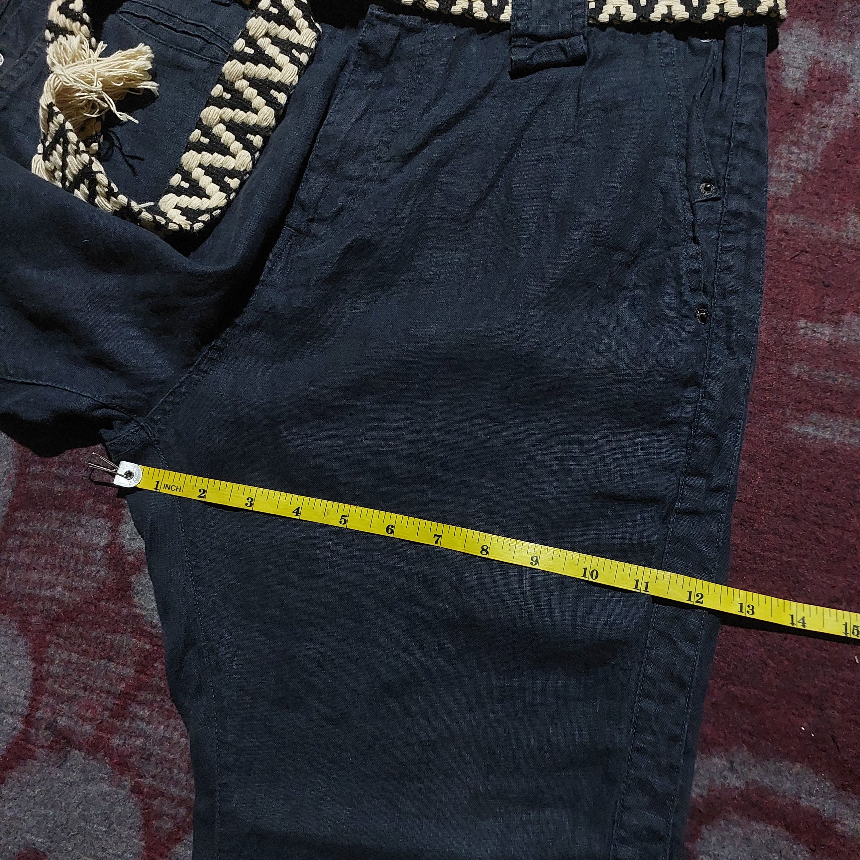 PPFM PPFM Japan navy blue linen long pants Size US 32 / EU 48 - 14 Thumbnail