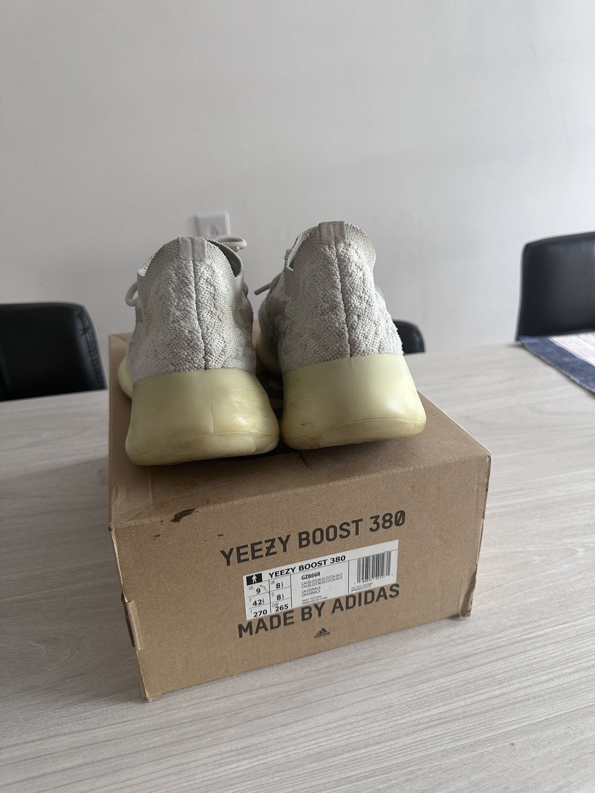 Adidas × Yeezy Yeezy 380 Calcite Glow Size US 9 / EU 42 - 5 Thumbnail