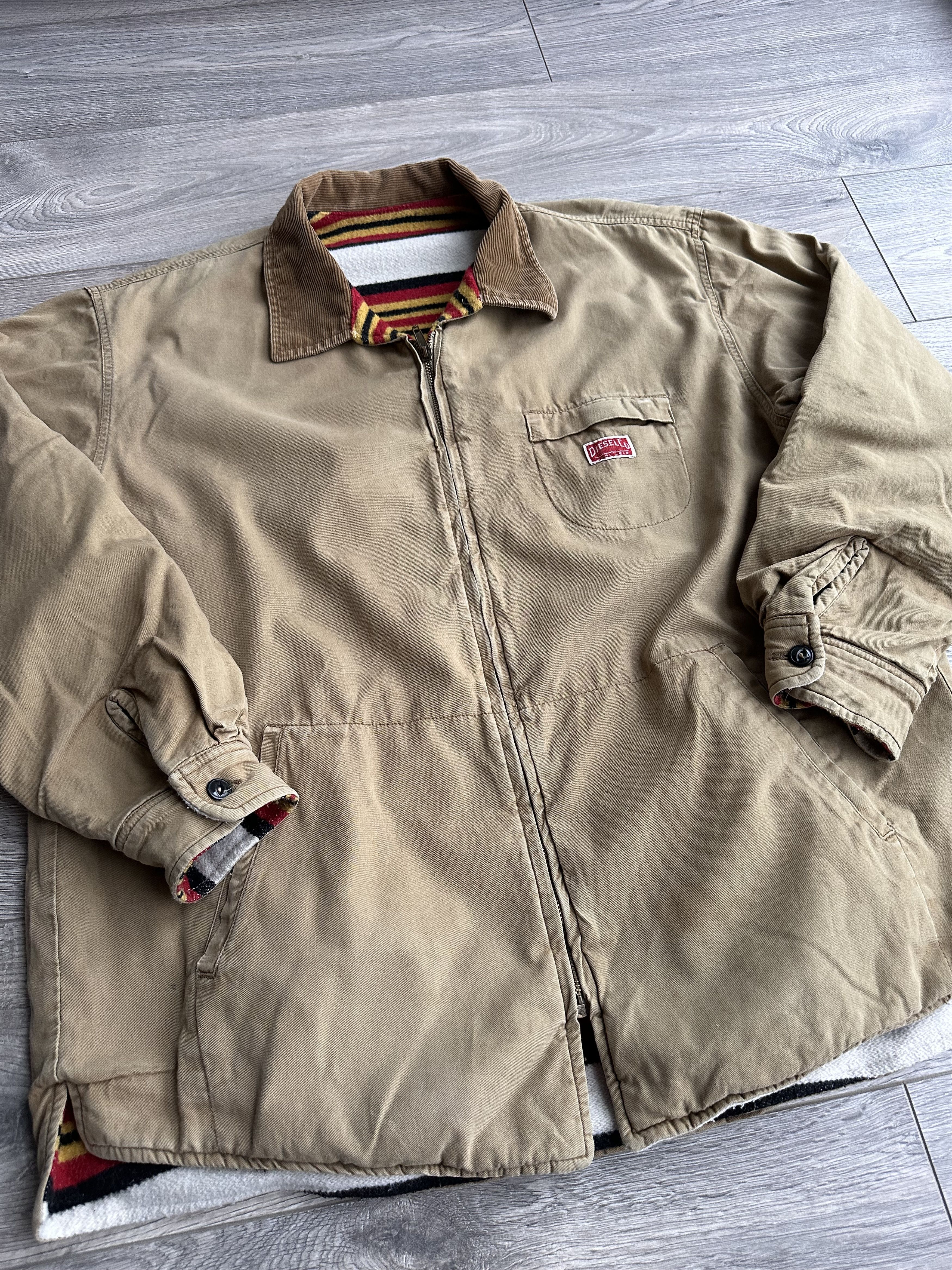 Diesel Diesel Vintage Two-sided detroit jacket Size US XL / EU 56 / 4 - 2 Thumbnail