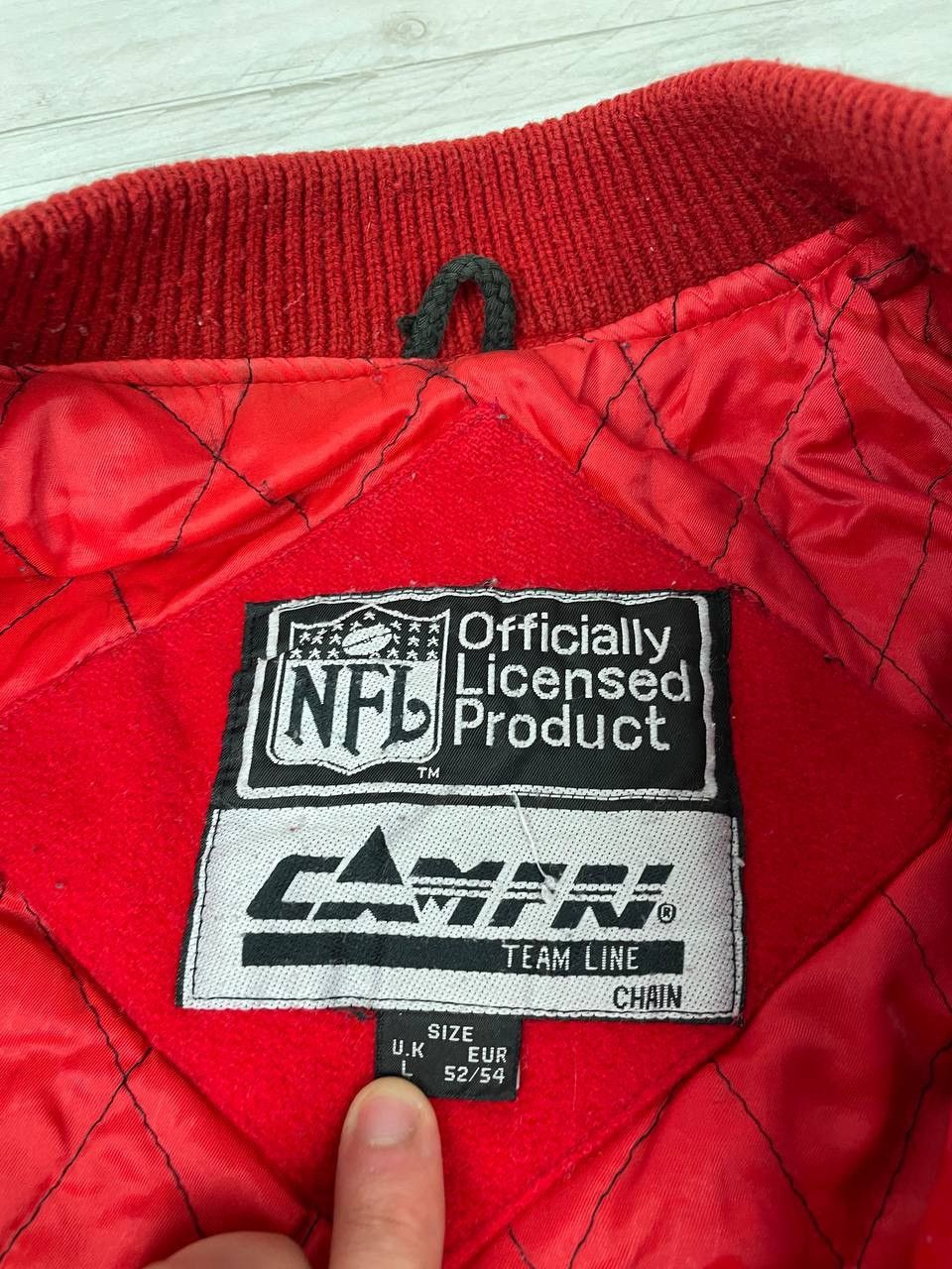 NFL Vintage Campri 49ers San Francisco Bomber Super Bowl 1990 Size US L / EU 52-54 / 3 - 18 Thumbnail