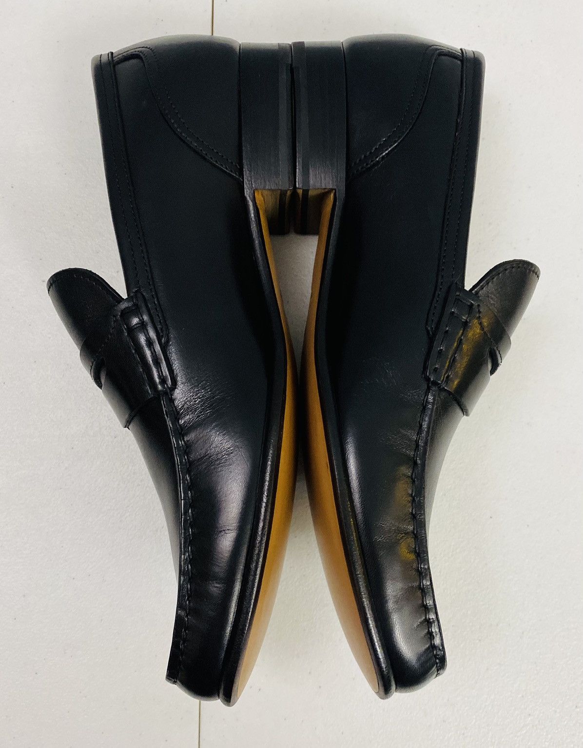Bally Bally Black Calfskin Termez Penny Loafer 8 EEE New In Box Size US 8 / EU 41 - 8 Thumbnail