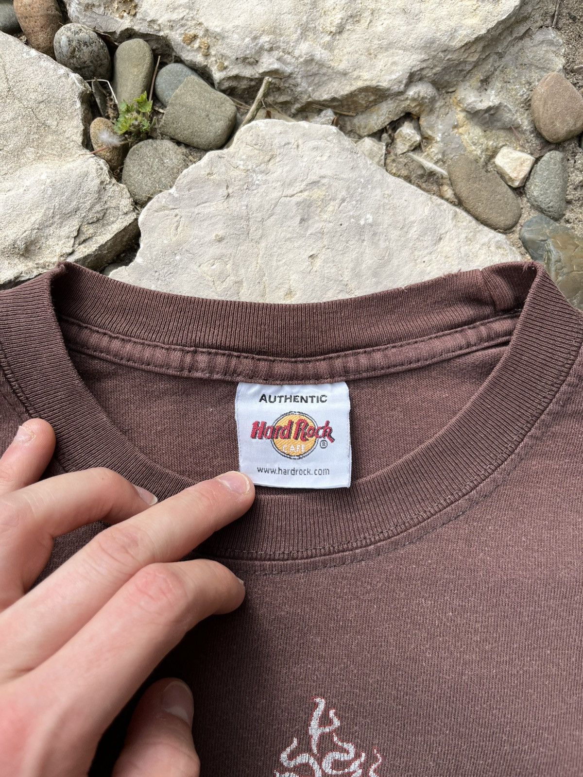 Hard Rock Cafe × Japanese Brand Vintage Hard Rock Cafe Gran Canaria washed dragon y2k tee Size US L / EU 52-54 / 3 - 13 Thumbnail