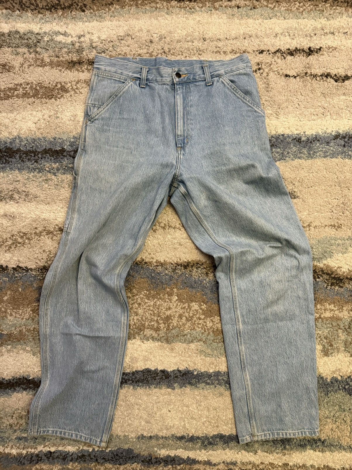 Carhartt Carhartt WIP Light Washed Denim Size US 31 - 2 Thumbnail