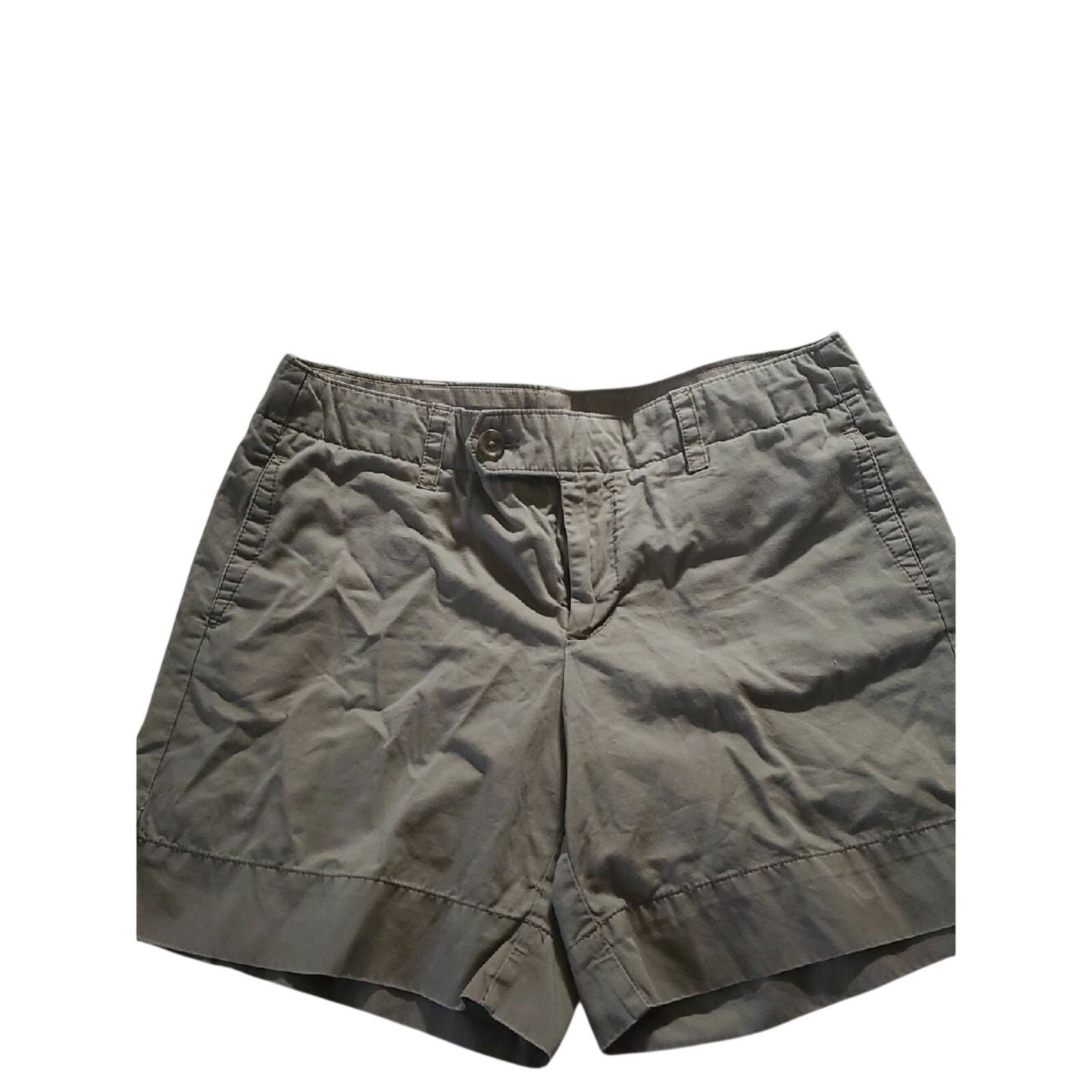 Gap GAP high rise tan / brown khaki Shorts Size 30" / US 8 / IT 44 - 1 Thumbnail