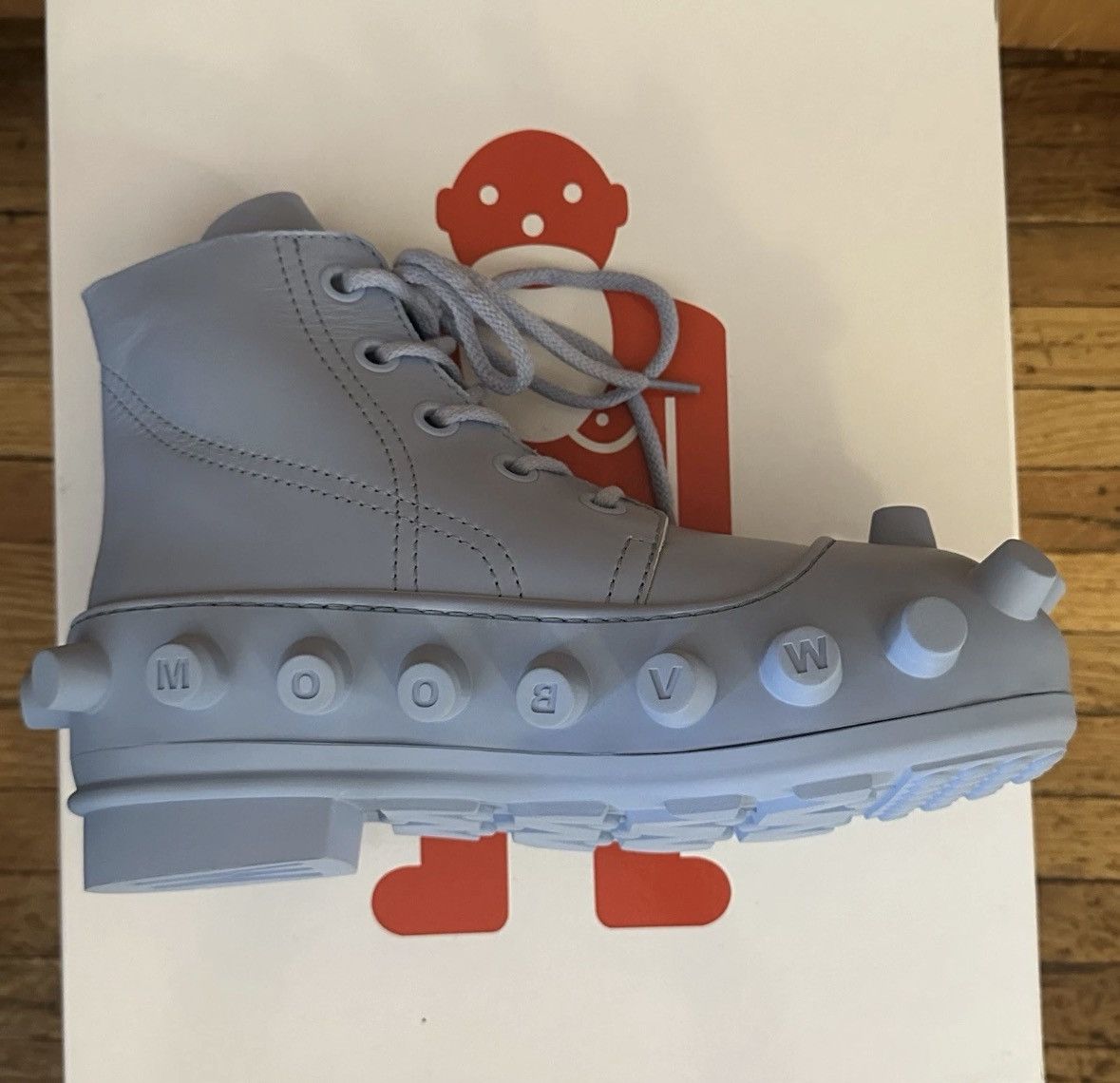 Walter Van Beirendonck Walter Van Beirendonck Blue Boom Boots Size 42 Size US 9 / EU 42 - 2 Thumbnail