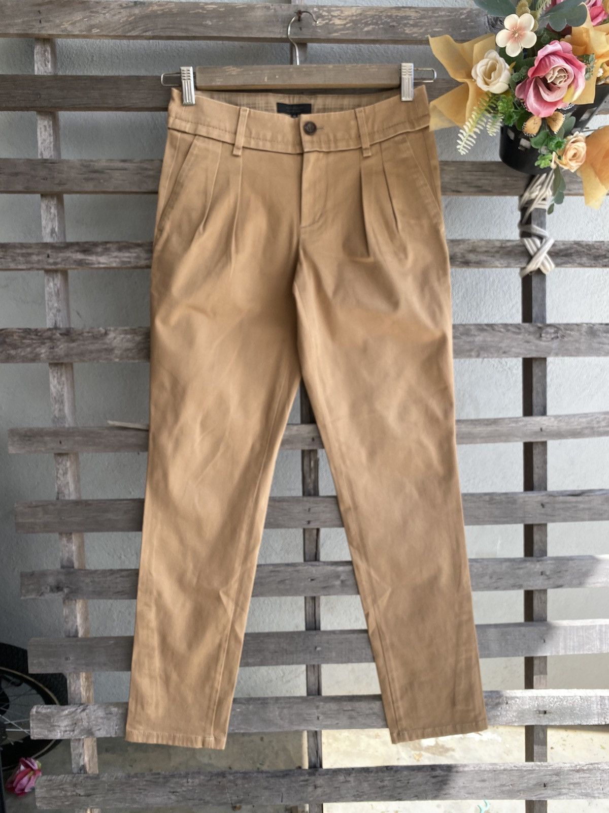 Burberry Vintage burberry stretch pants Size 28" / US 6 / IT 42 - 1 Thumbnail