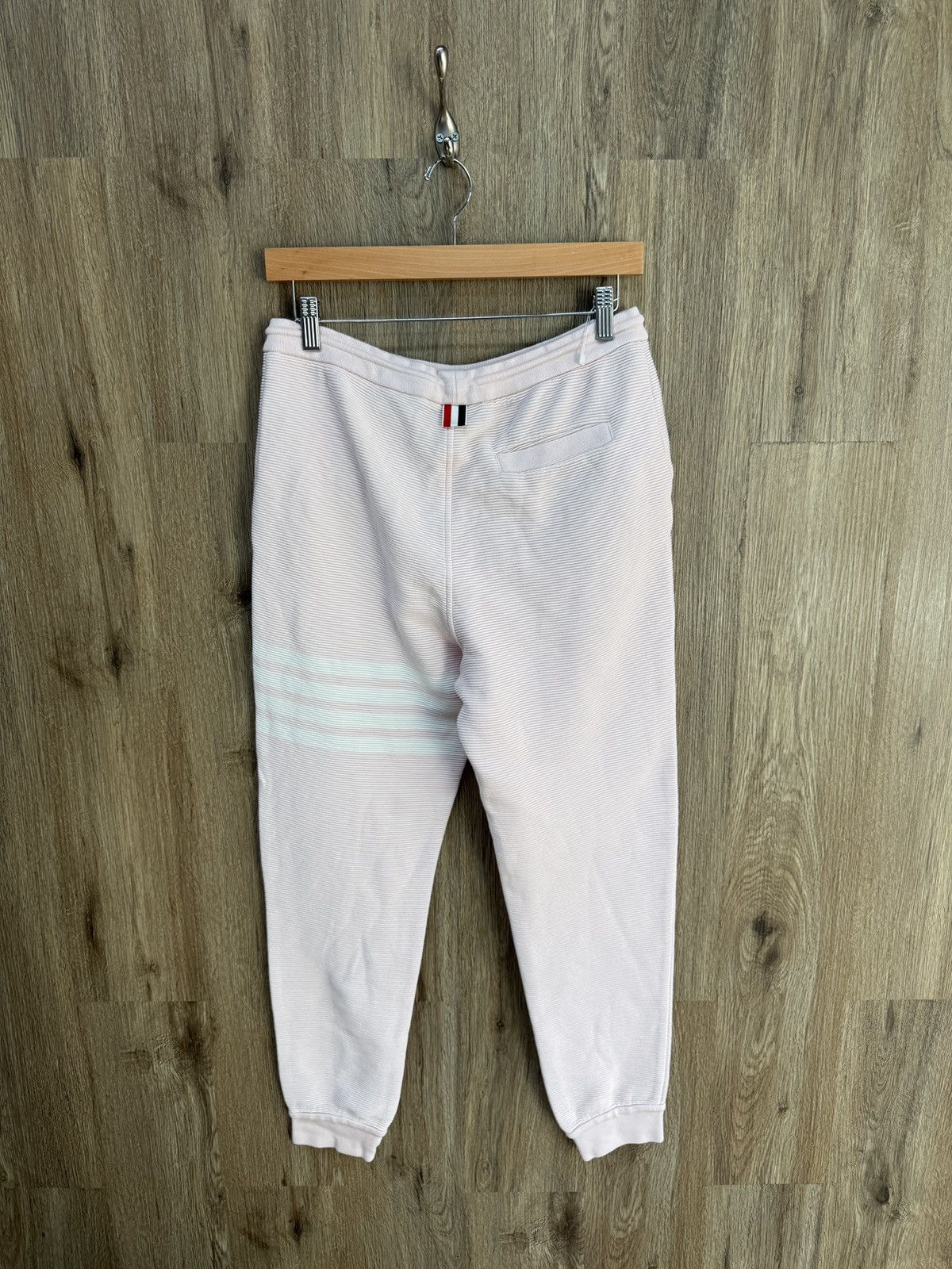 Thom Browne Thome Browne Pink Thermal Sweats Size US 29 - 5 Thumbnail