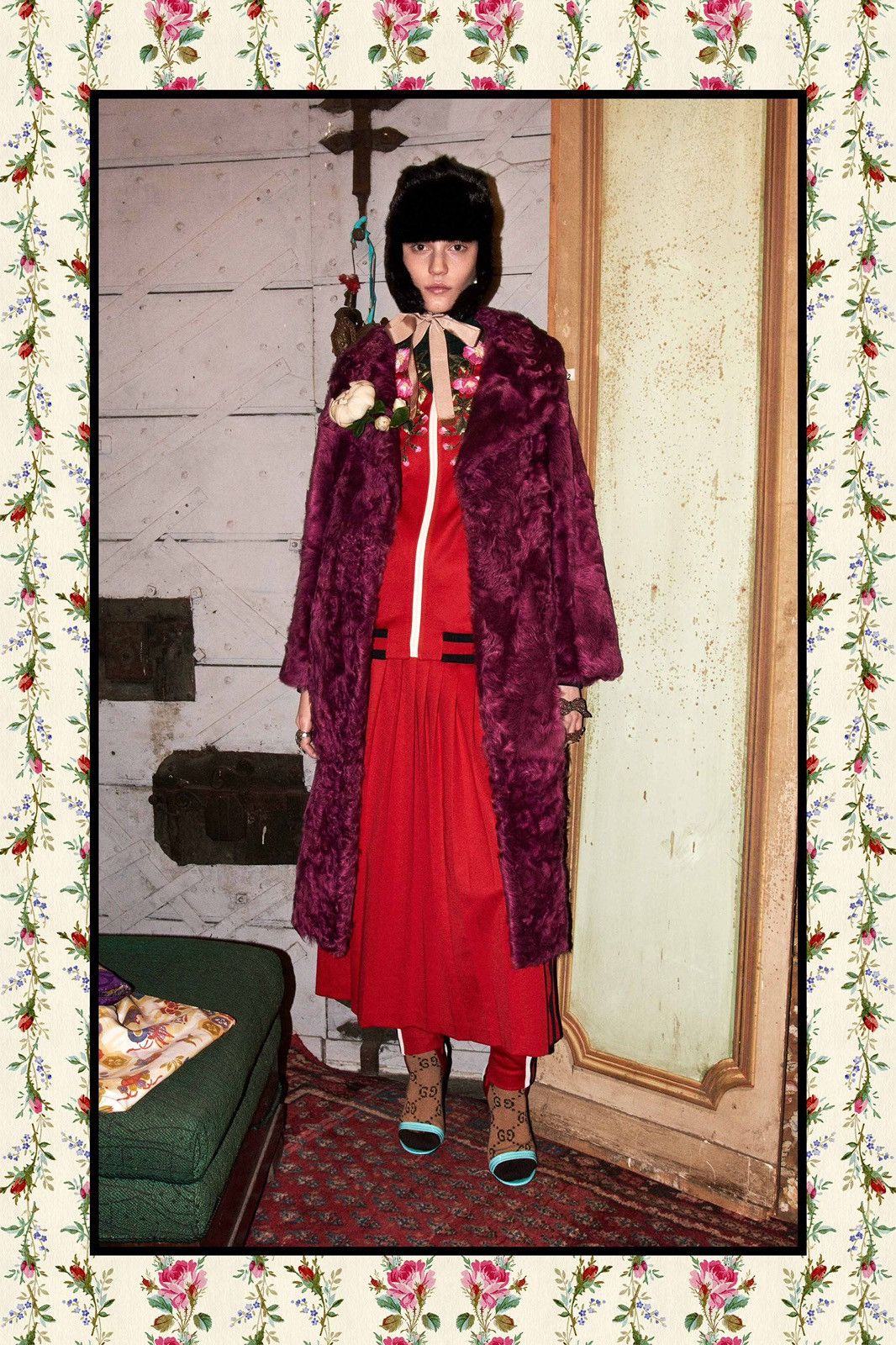 Gucci FW2017 Floral Embroidered Zip Jacket Size US XS / EU 42 / 0 - 2 Thumbnail