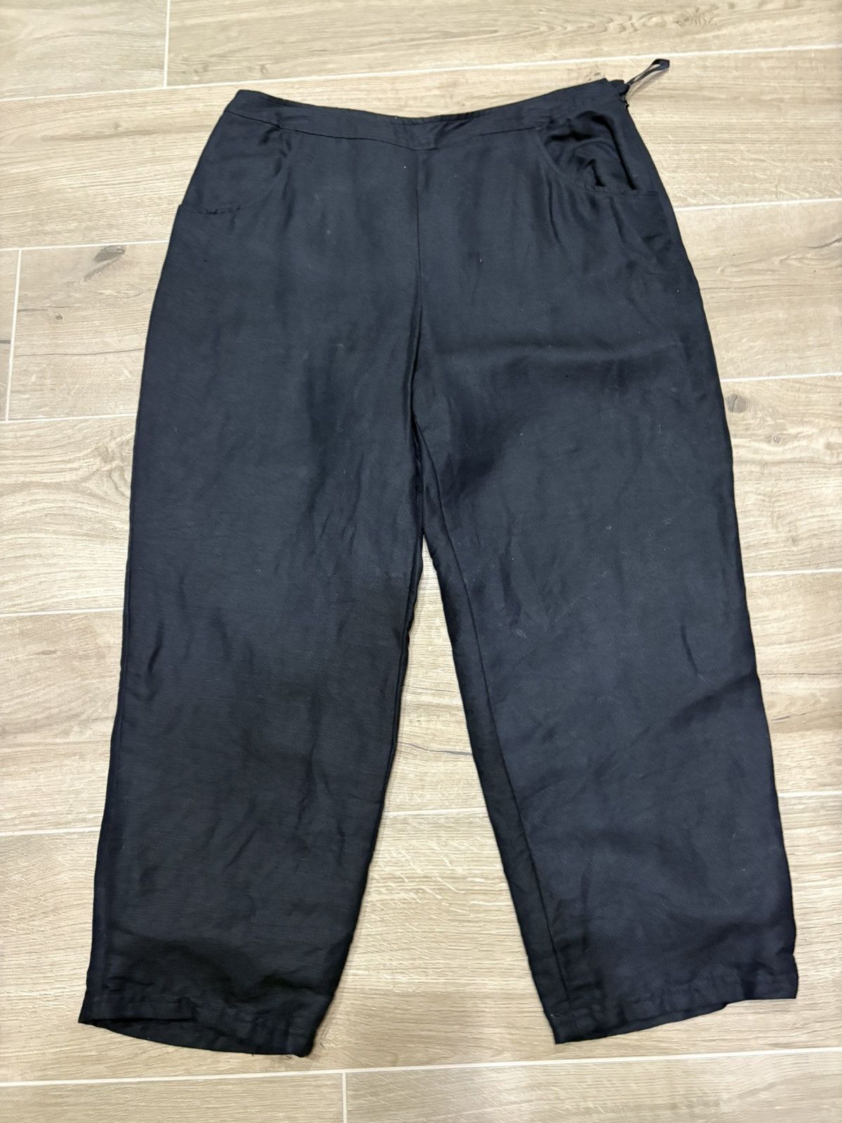 Other Katherine Kelly size 16 black ankle pants Size 38" / US 16 / IT 52 - 1 Thumbnail